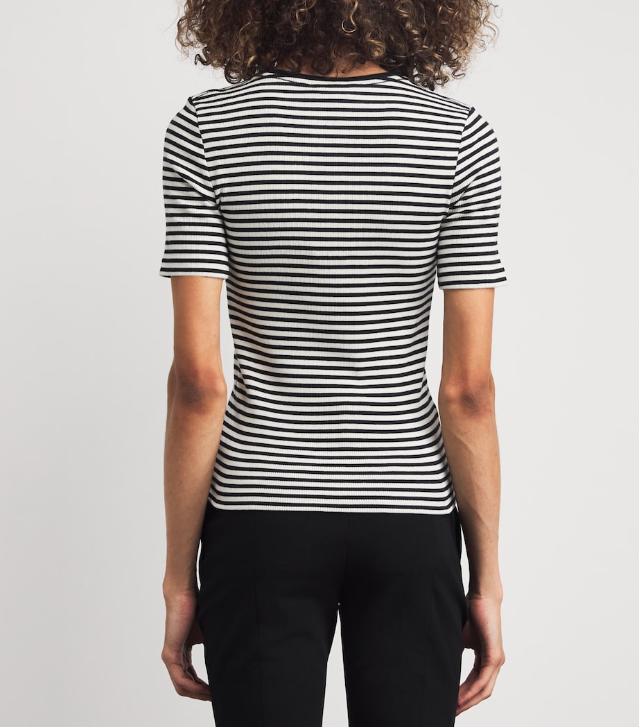 Stretch-Cotton Alessia T-Shirt MULTI Image 4