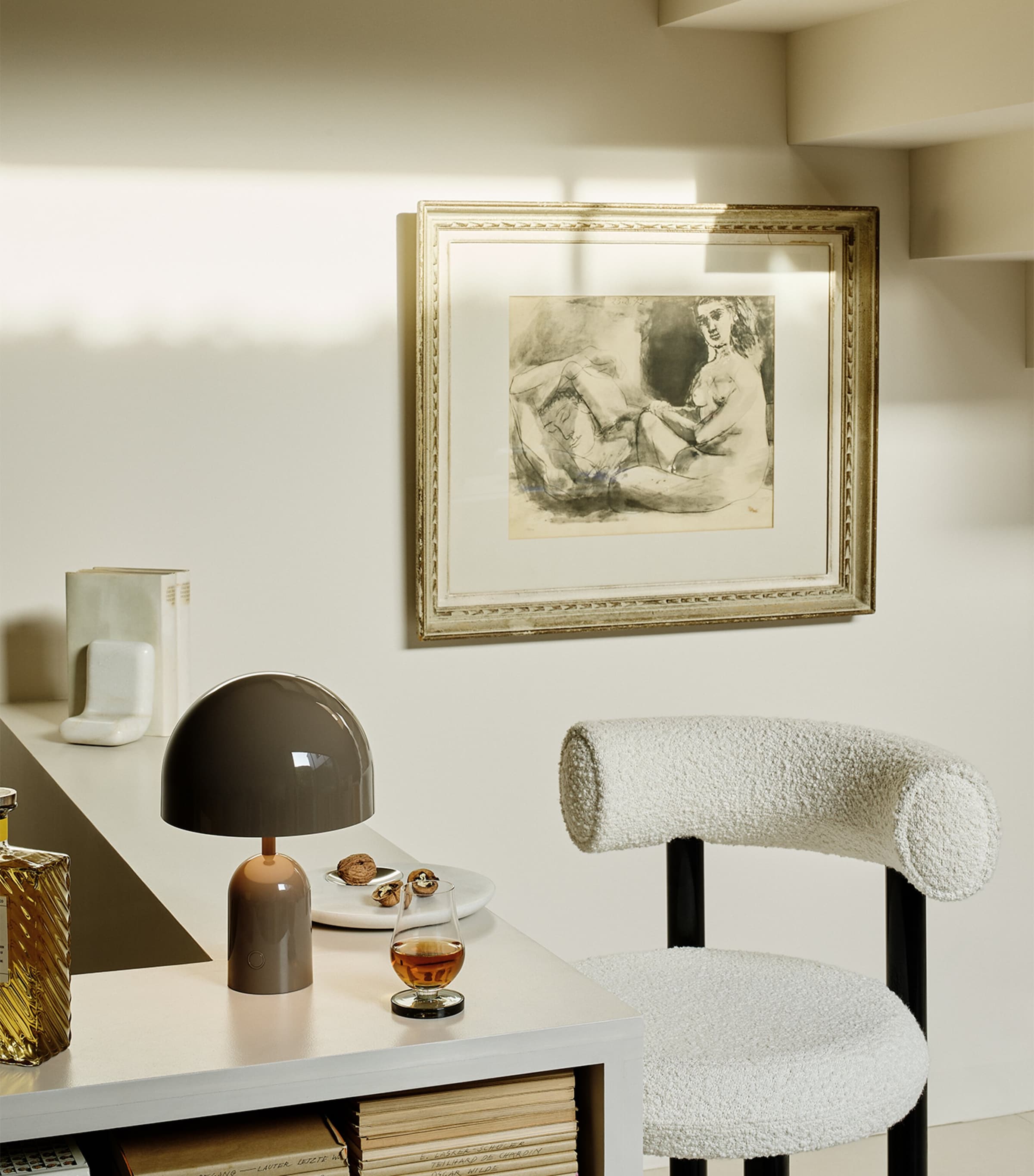 Portable Bell Table Lamp DARK GREY Image 5