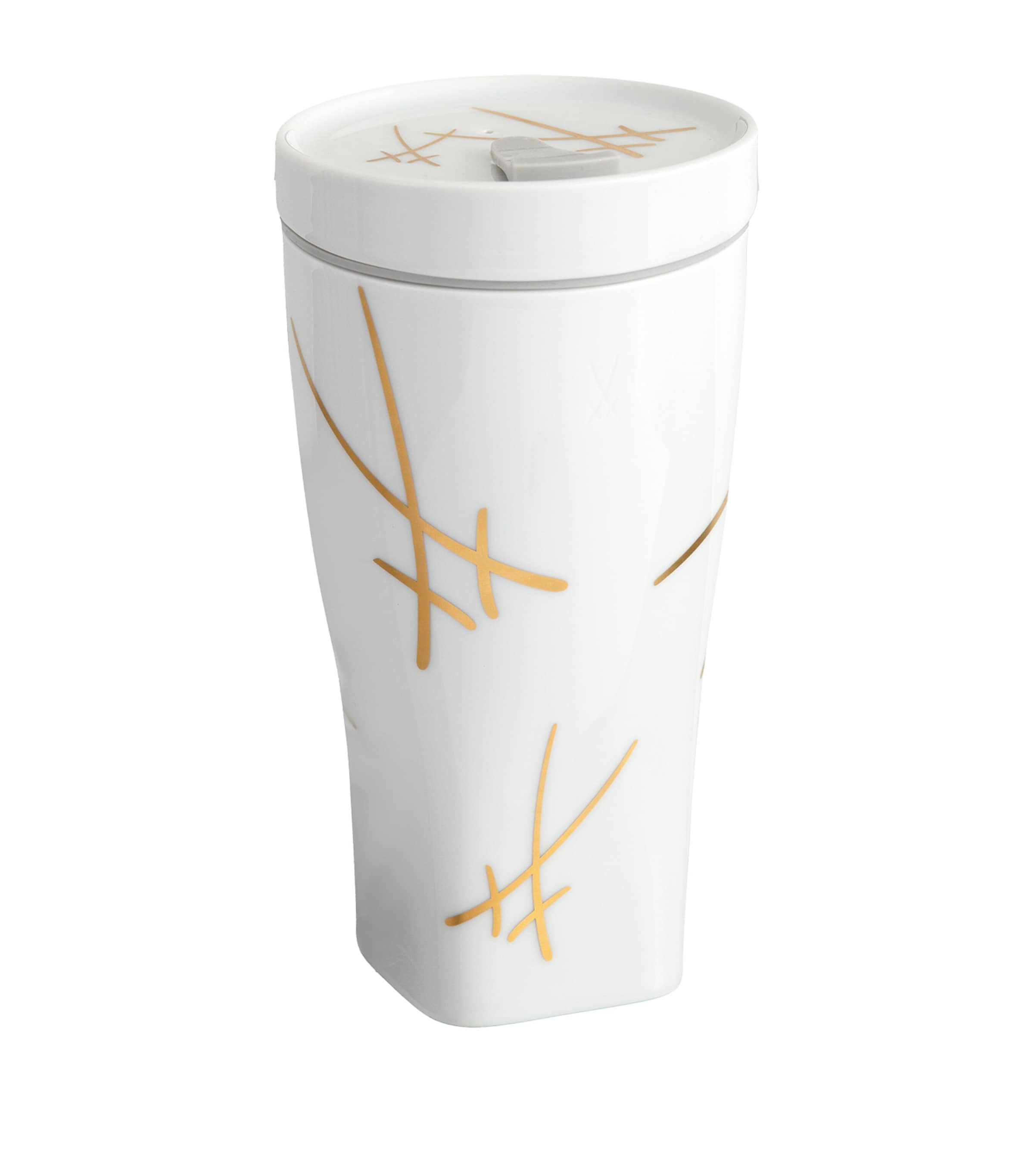 Meissen Crossed Swords Coffee To Go Travel Mug (350ml) Image 1