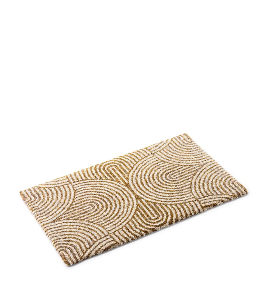 Egyptian Cotton-Blend Petal Bath Mat (60cm x 100cm) 770 LINEN Image 3