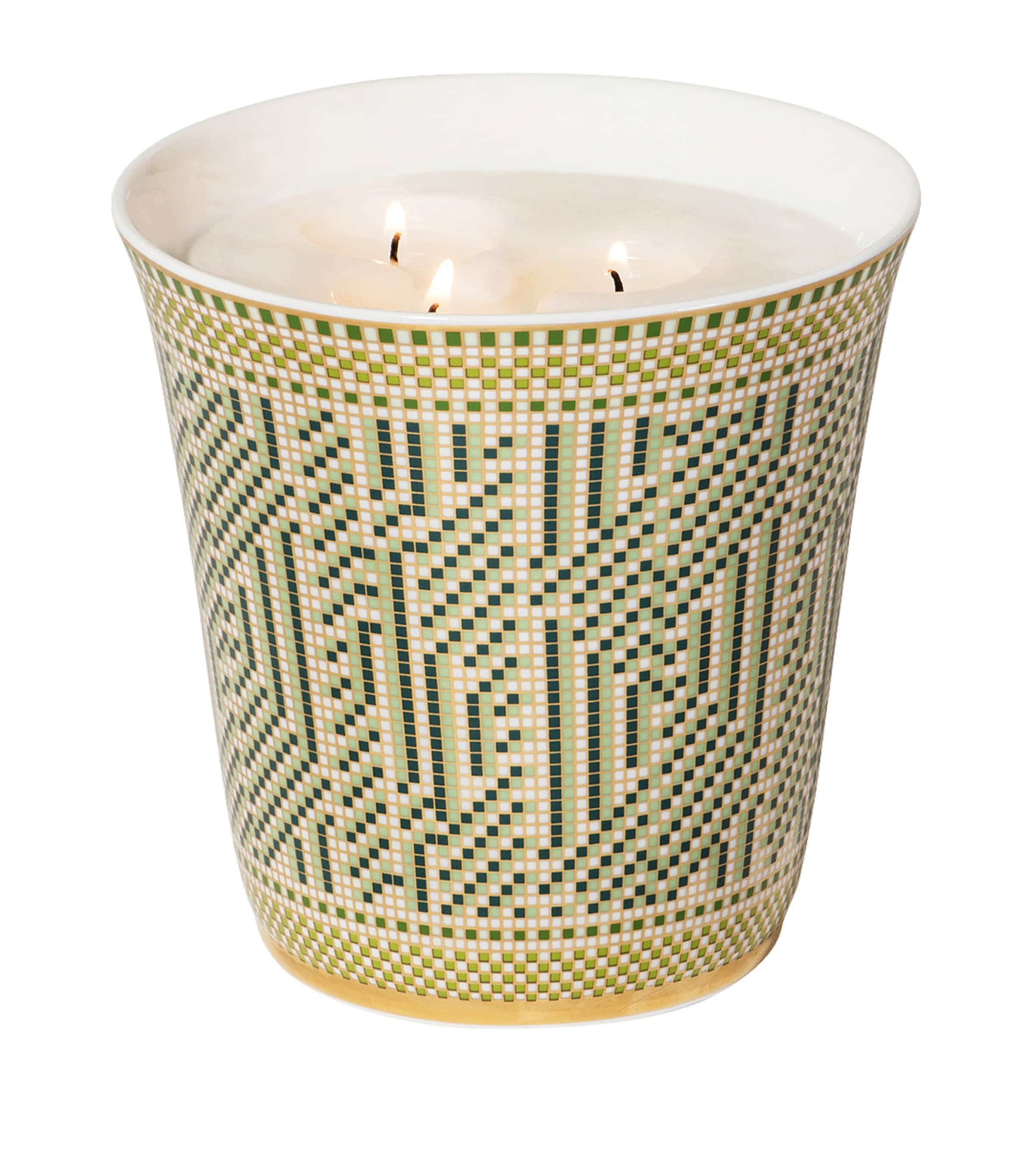 Bernardaud Large Porcelain Augusta Candle and Tumbler (950g) | Home Accessories | Candles | Designers | Bernardaud
