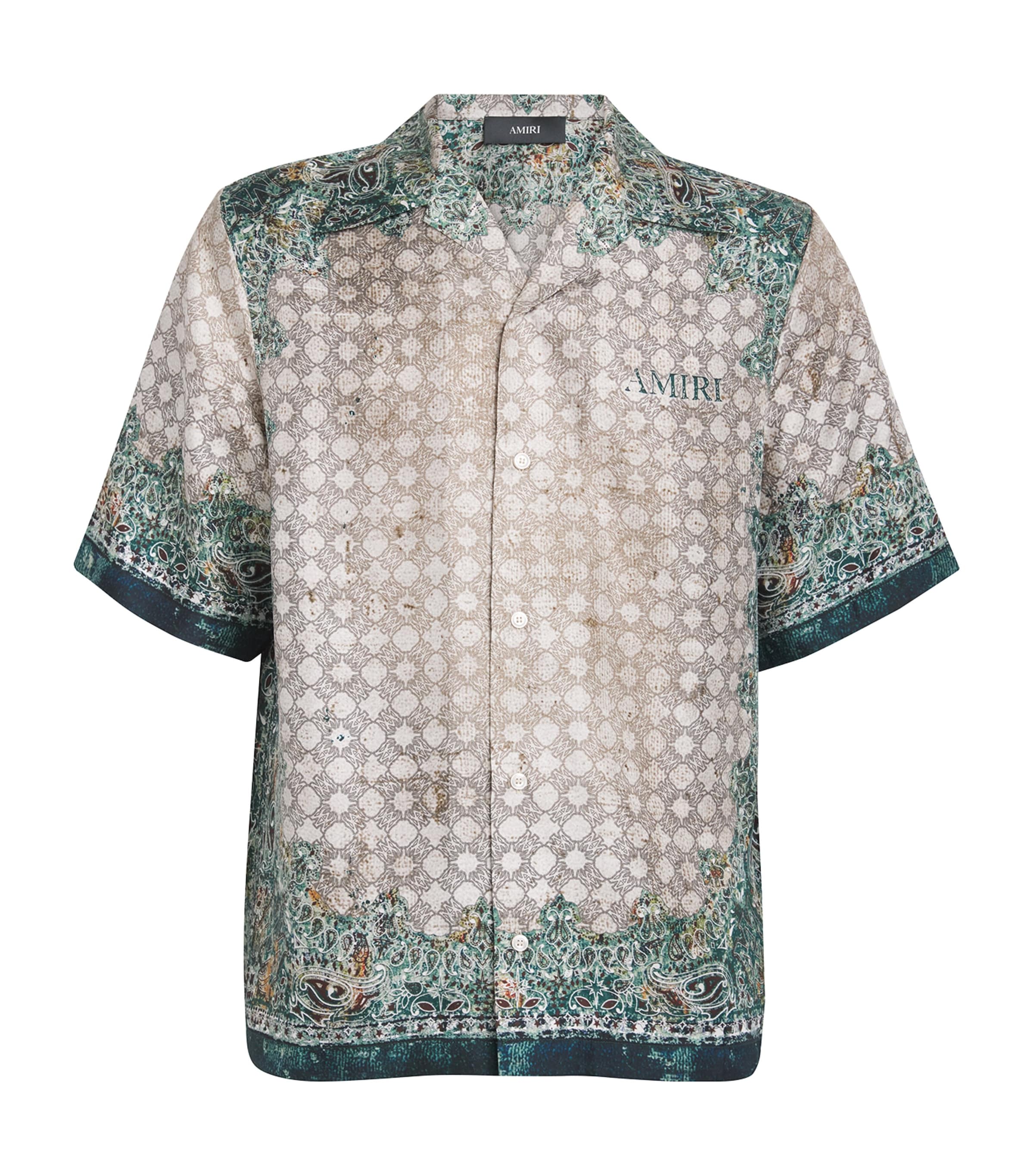 Silk Bandana Print Shirt MULTI Image 1