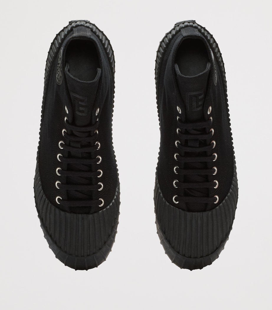 Canvas Riff Sneakers 0PA NOIR Image 3