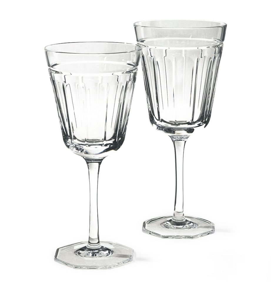 Crystal Glass Coraline White Wine Glass (280ml) CLEAR GLASS Image 5