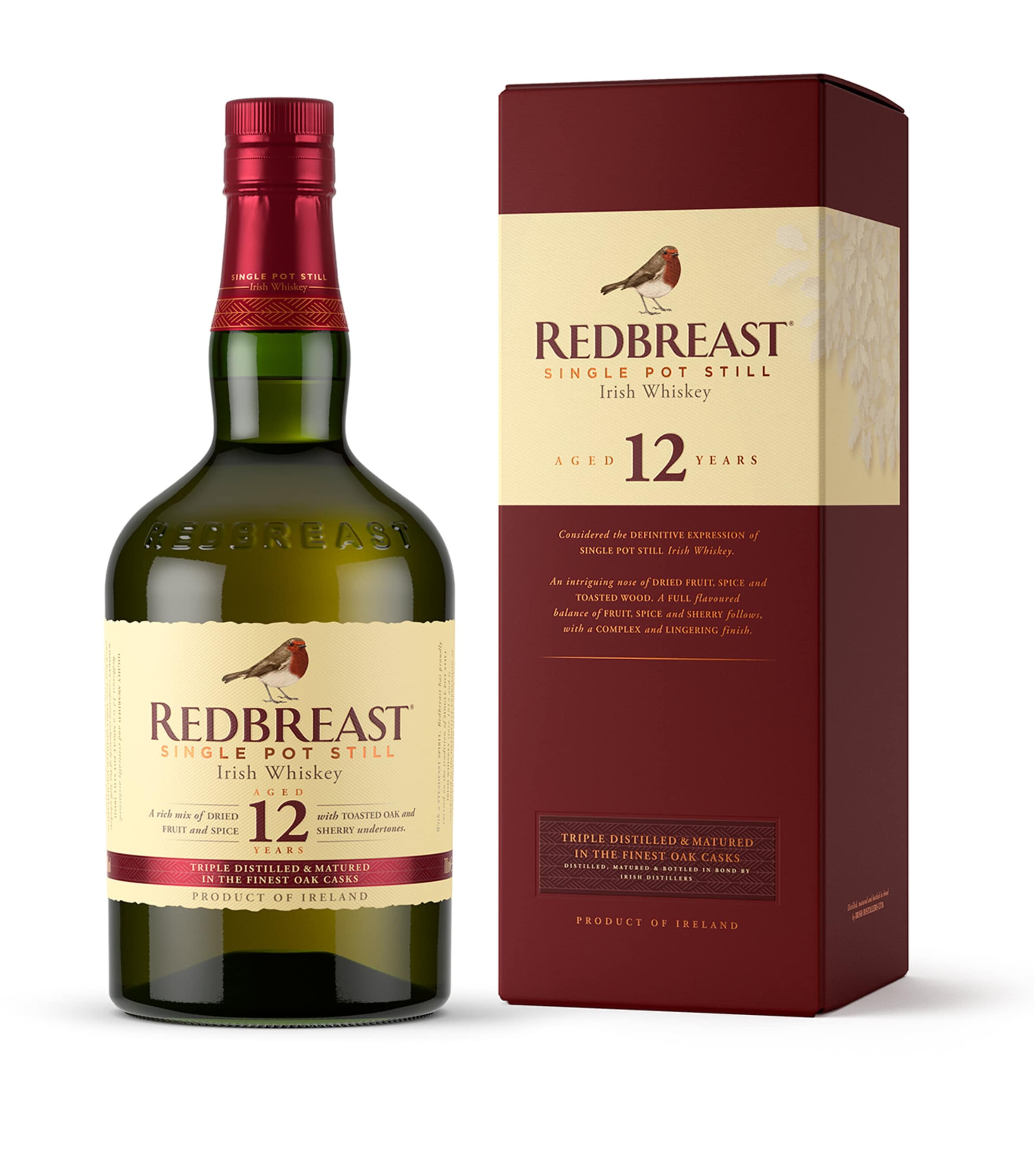 Redbreast Irish Whiskey (70cl) NO COLOUR Image 2