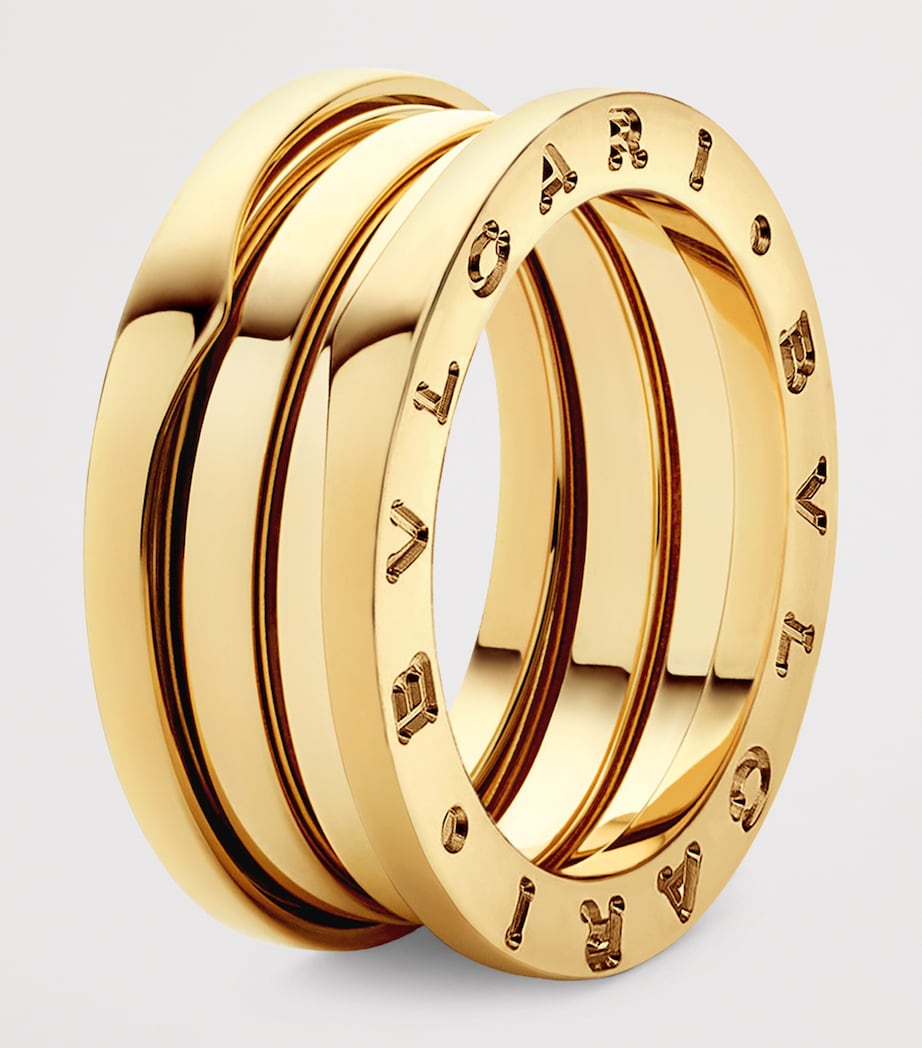 Yellow Gold B.zero1 Three-Band Ring YELLOW GOLD Image 3