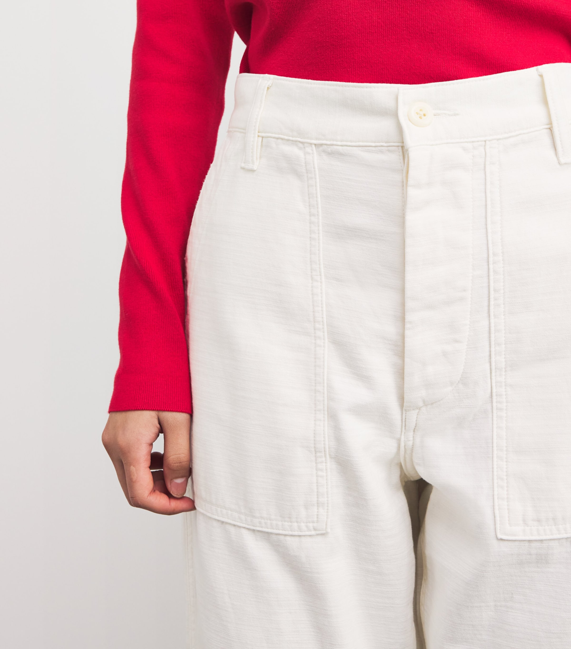 Polo Ralph Lauren Womens Ricky Straight Jeans Natural Image 6