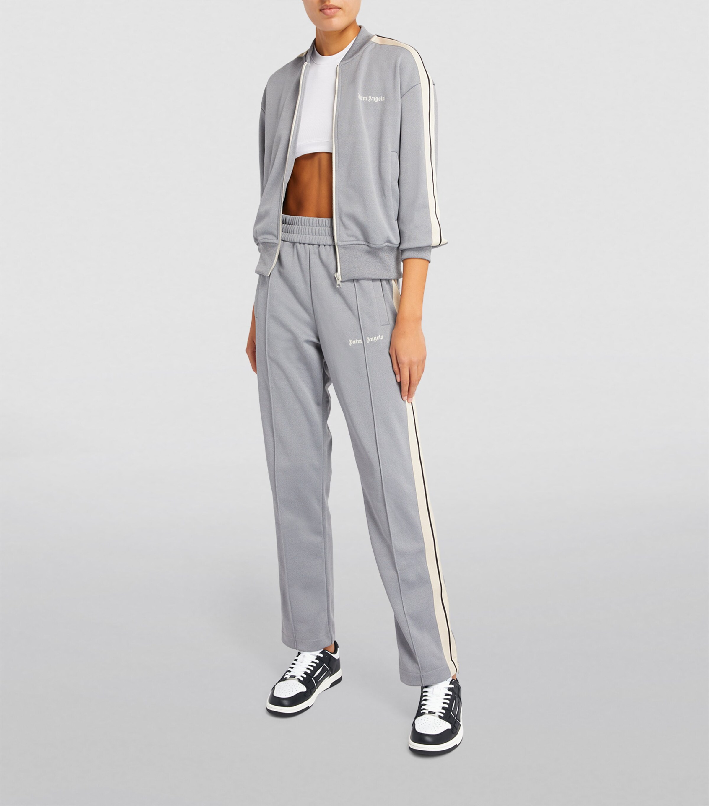 AMIRI Skel Low-Top Sneakers White/blk Image 4