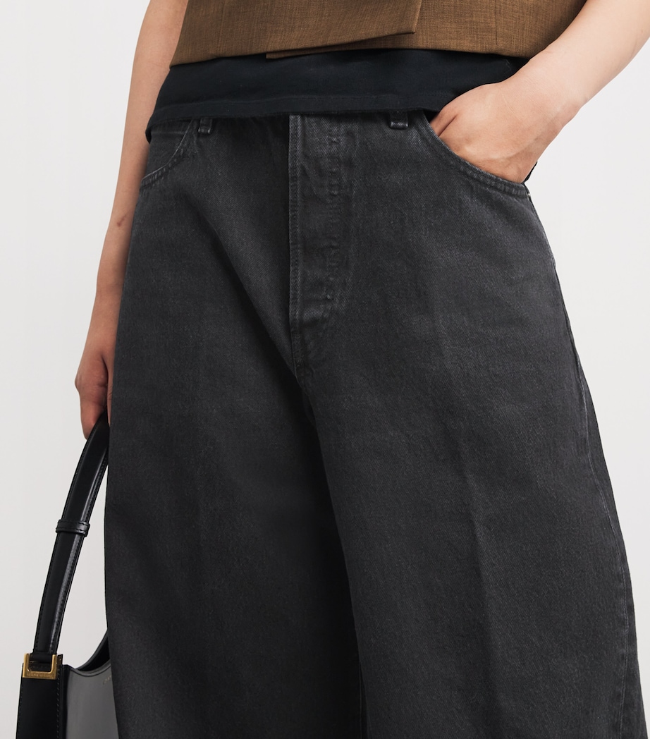 The Collegiate Wide-Leg Jeans ASTRAL Image 6