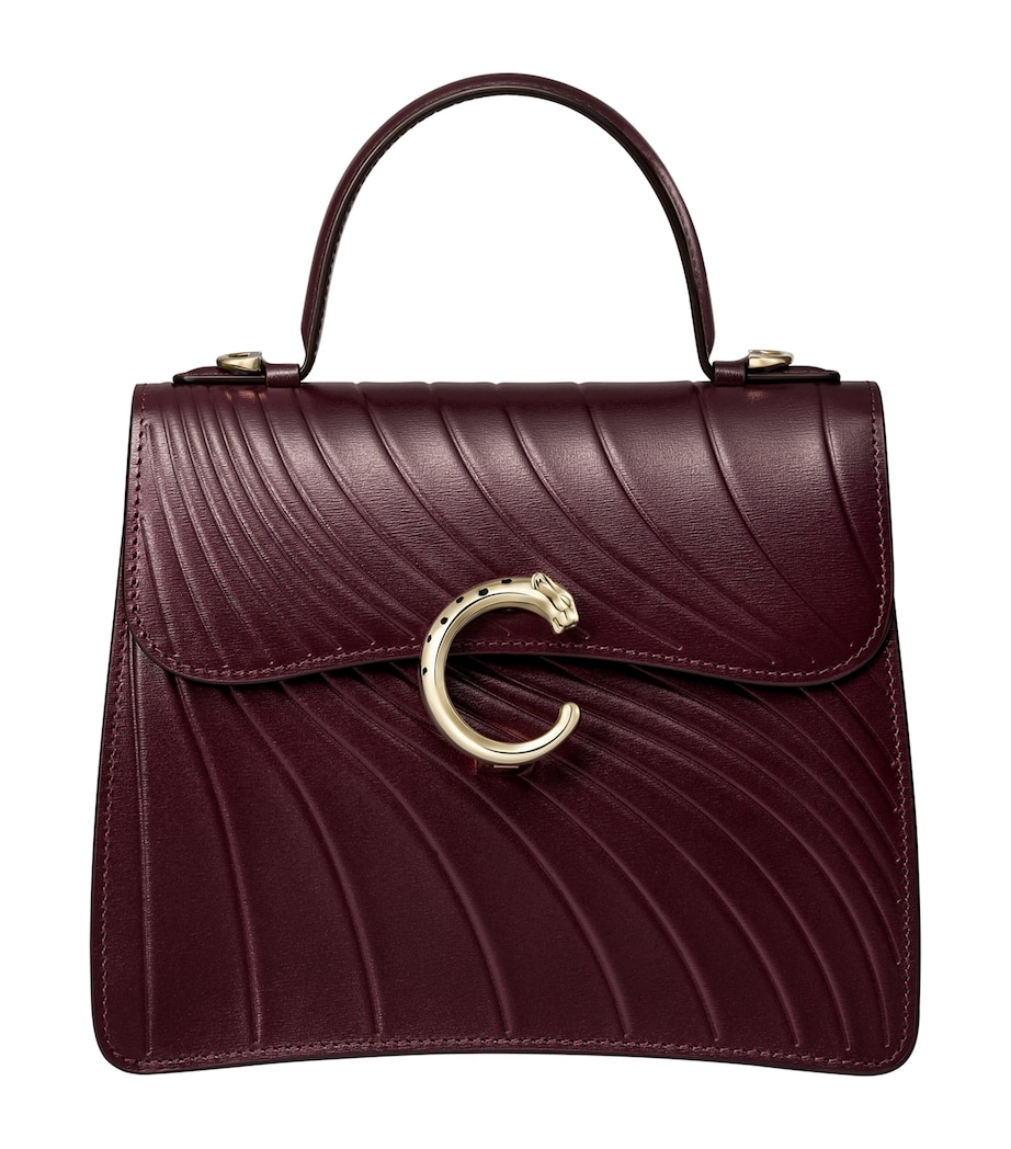 Small Panthère C de Cartier Top-Handle Bag GRAPE Image 1
