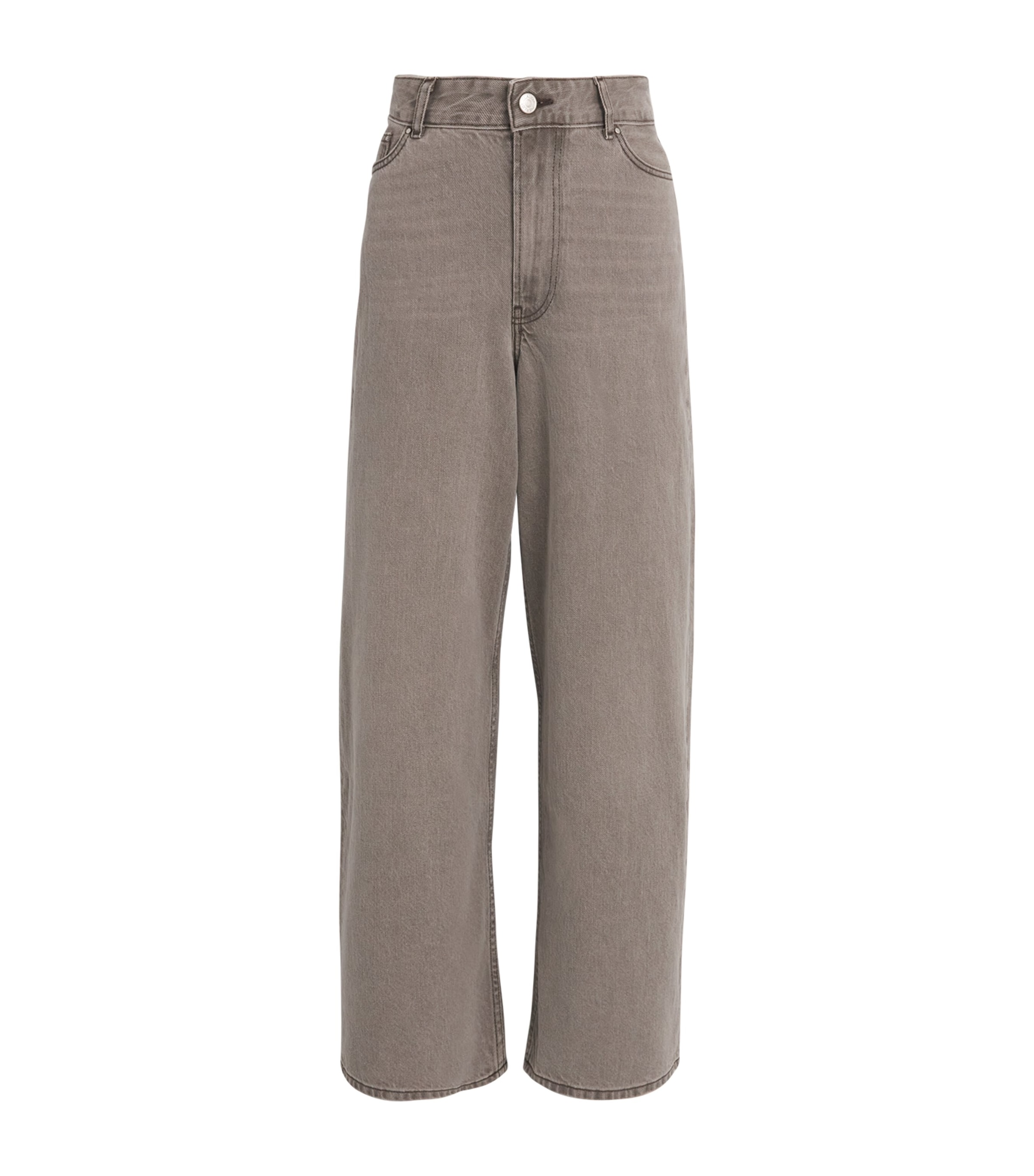 Claudie Pierlot Wide-leg Jeans In White
