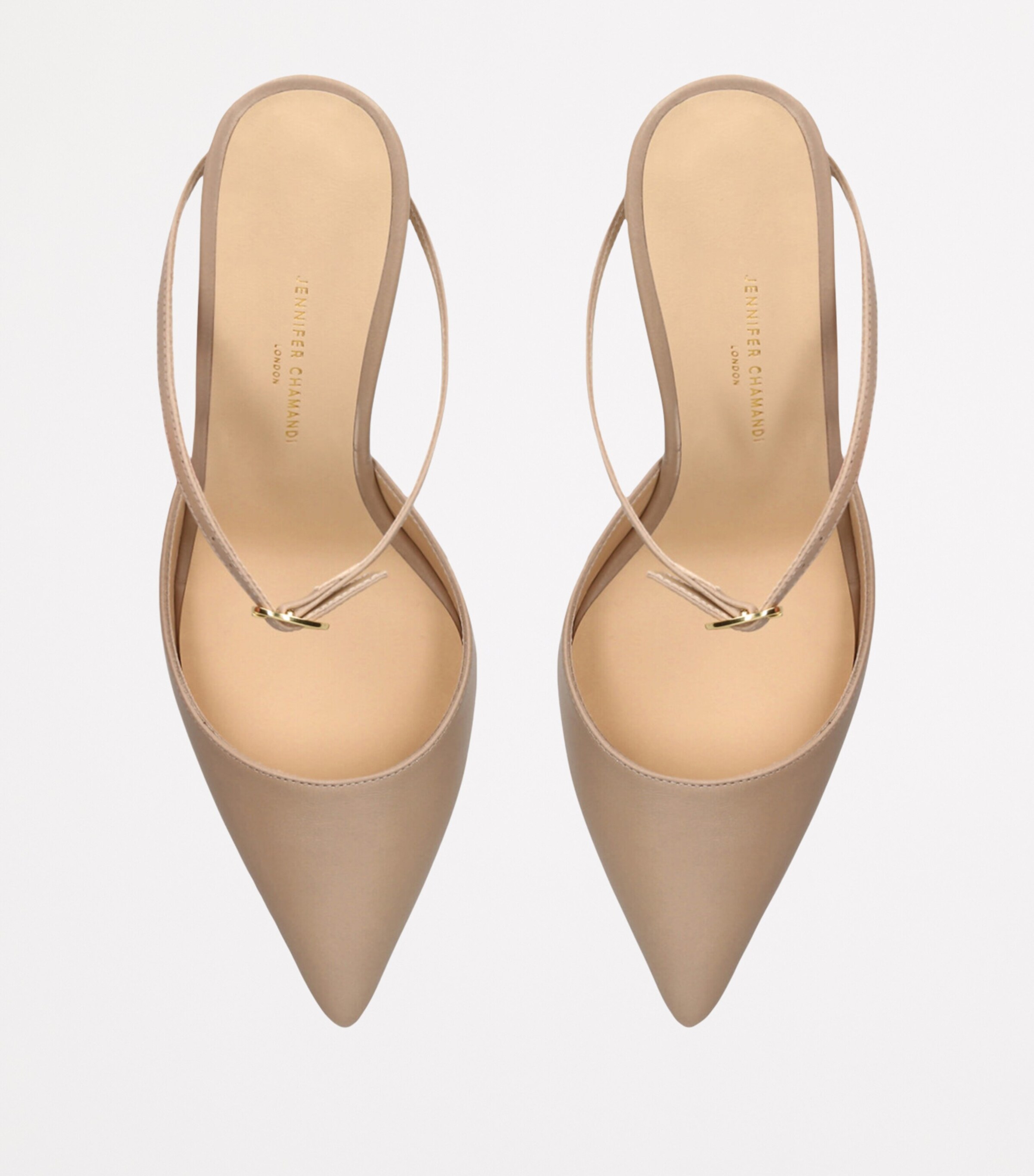 Leather Giuseppe Mules 85 CAMEL Image 4