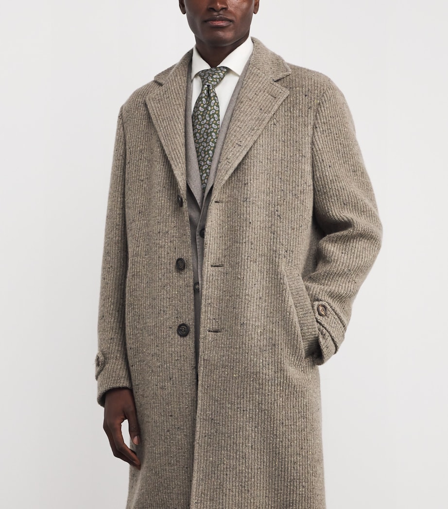 Silk Paisley Tie DARK GREEN Image 2