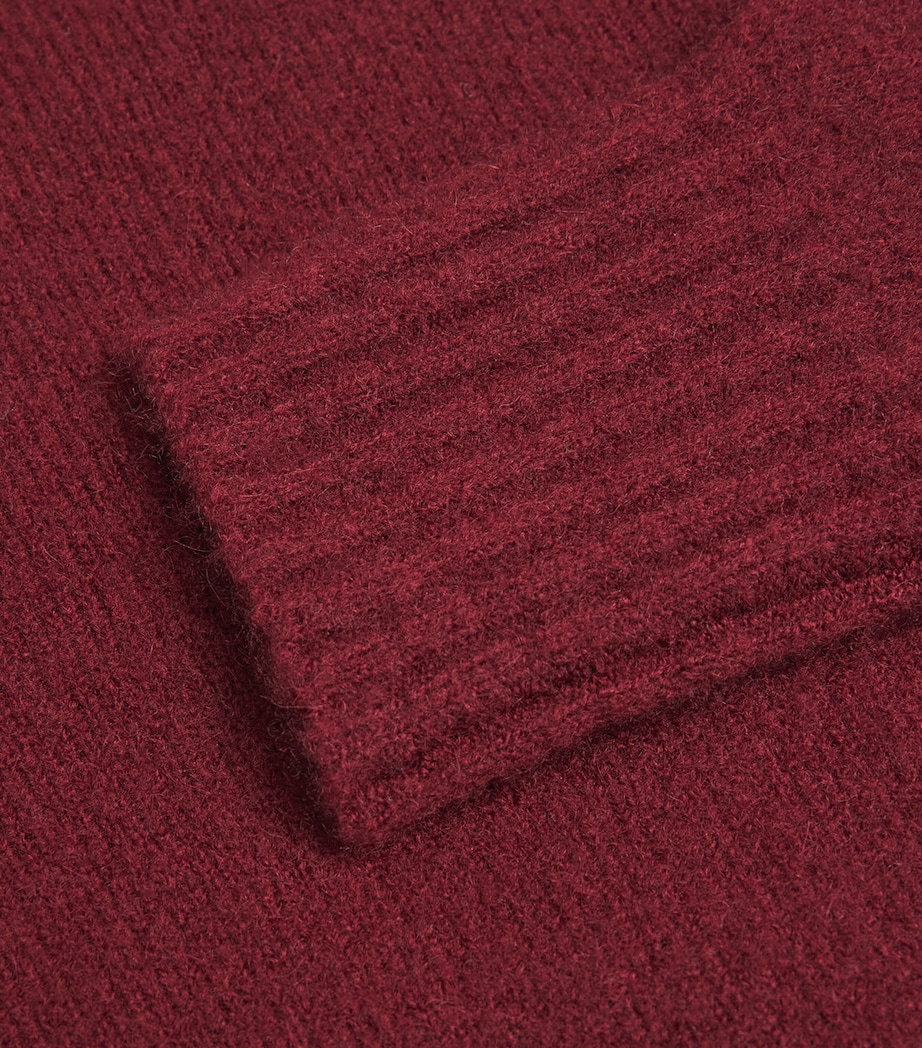 Cashmere-Blend Sweater RASPBERRY Image 5