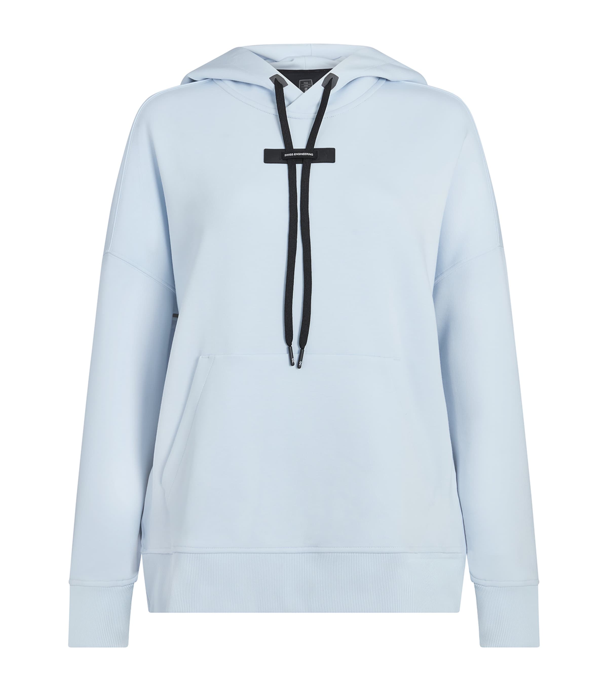On Womens Arctic Logo-print Zip-slit Jersey Hoody In Blue