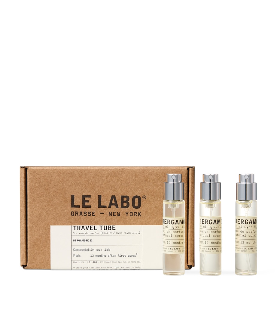 Bergamote 22 Eau de Parfum Travel Tube Refills (3 x 10ml) NO COLOUR Image 1