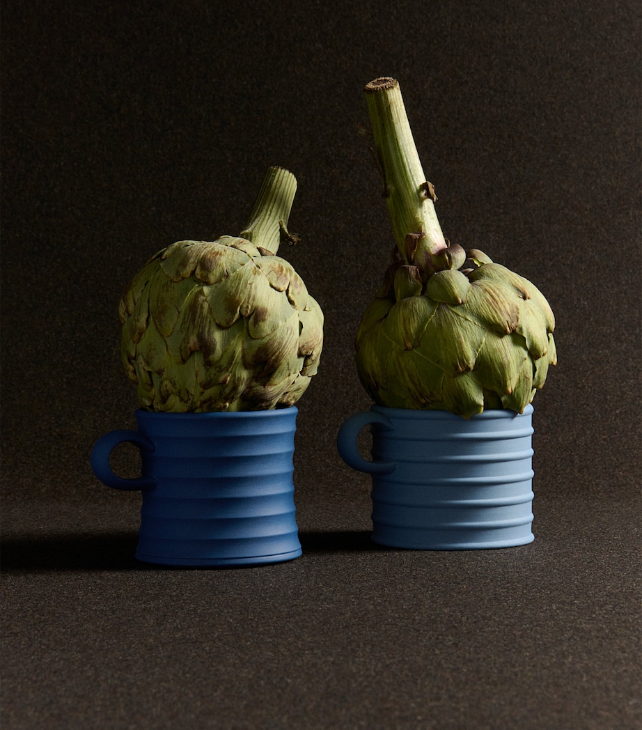 Set of 2 x JW Anderson Mugs (250ml) BLUE Image 7