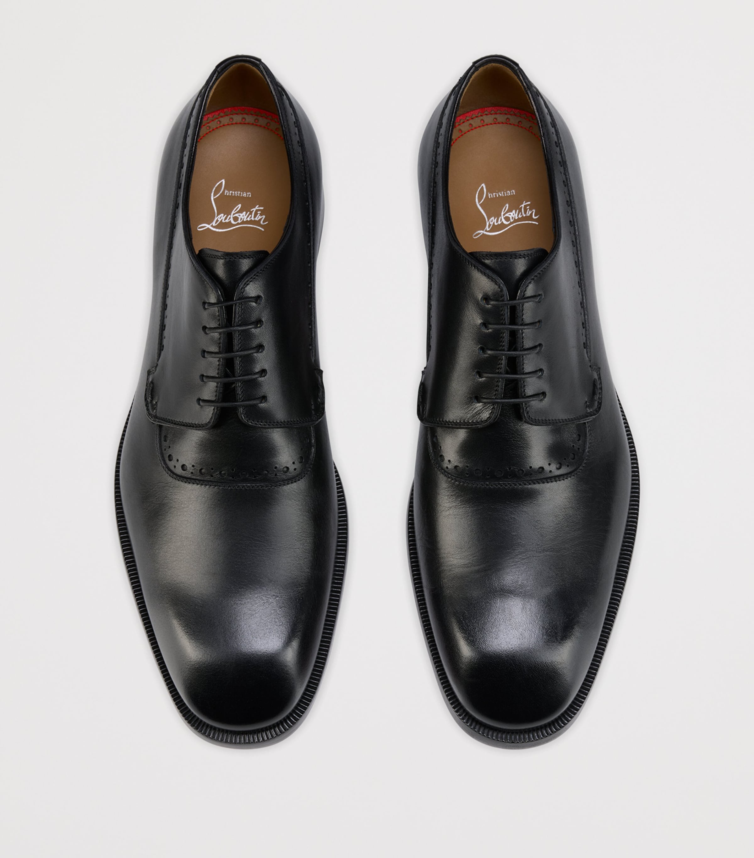 Christian Louboutin Sartoby Calf Leather Derby Shoes Image 3