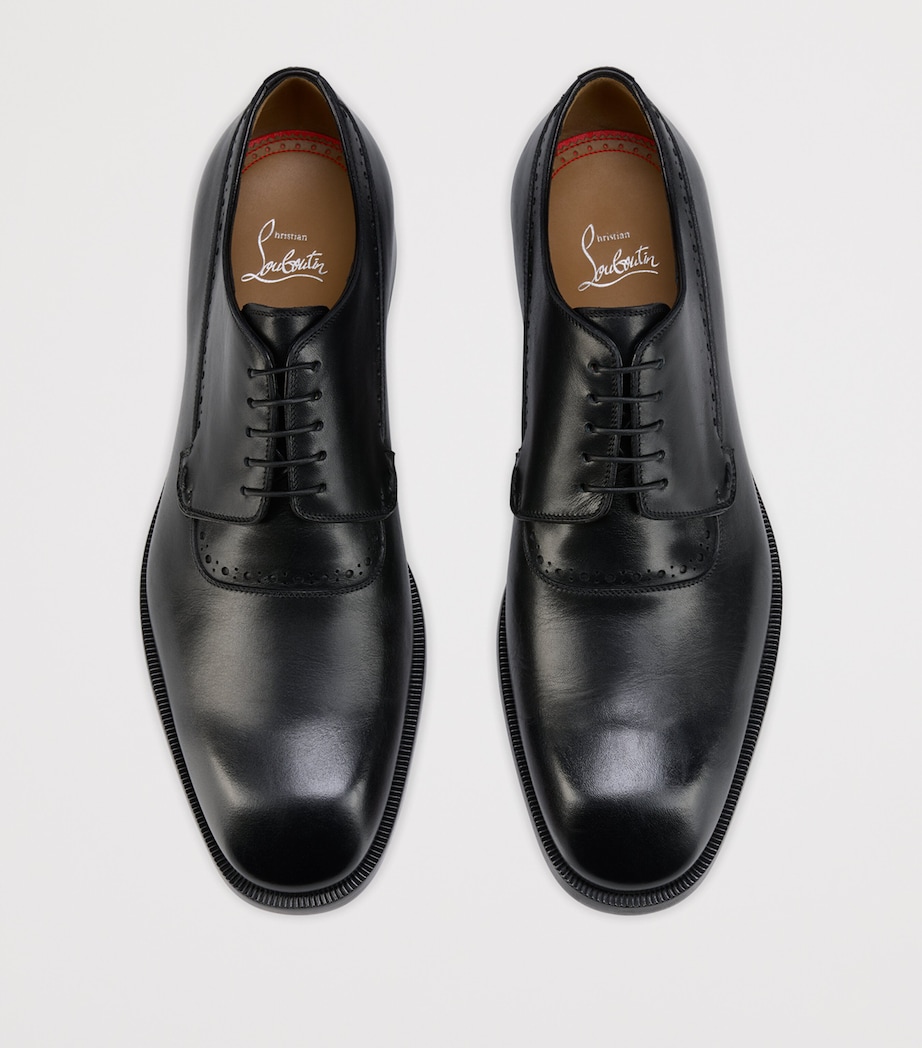 Christian Louboutin Sartoby Calf Leather Derby Shoes Image 3