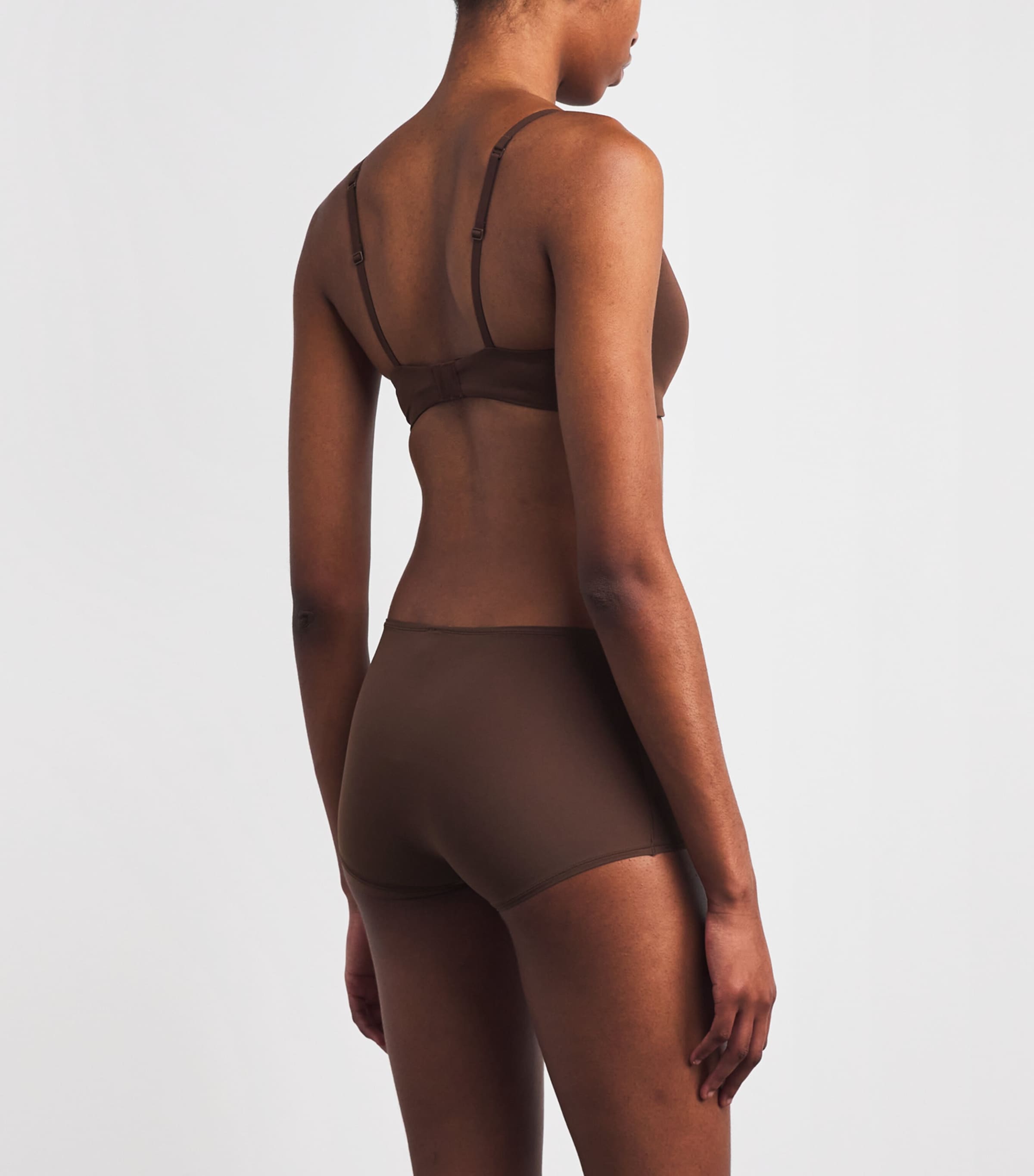 Wireless T-Shirt Bra COCOA Image 3