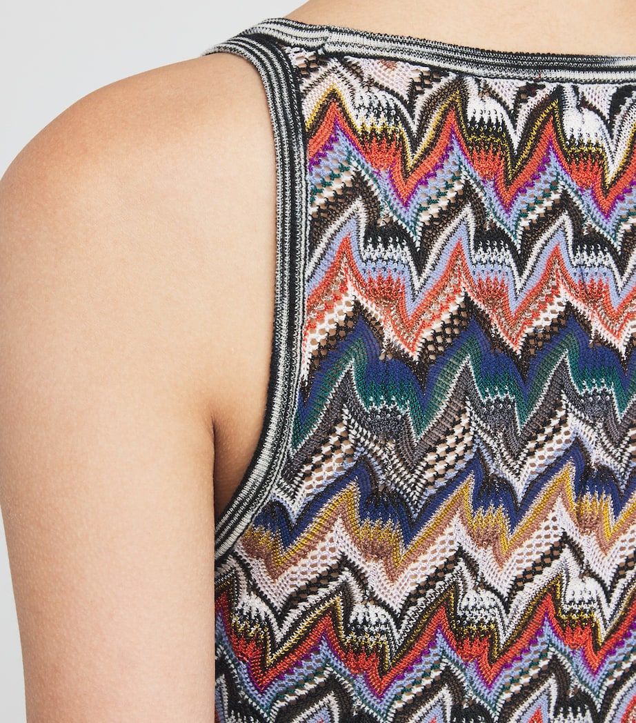 Zigzag Tank Top SM9R3 MULTICOLOR Image 6
