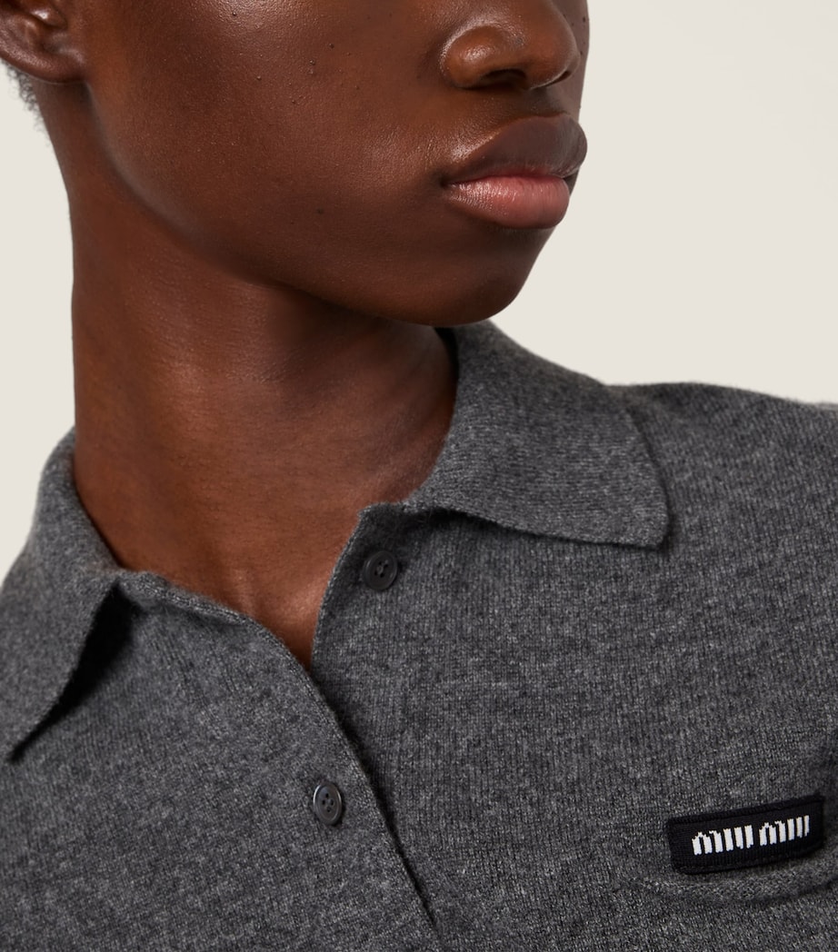 Cashmere Logo Polo Shirt F0480 Image 5