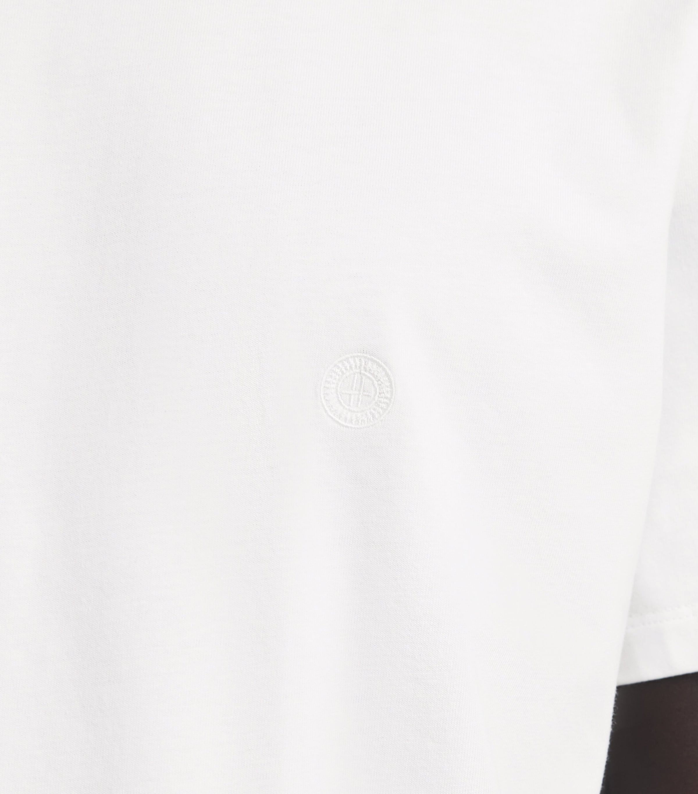 Harrods Mens Cotton Logo T-Shirt White Image 3