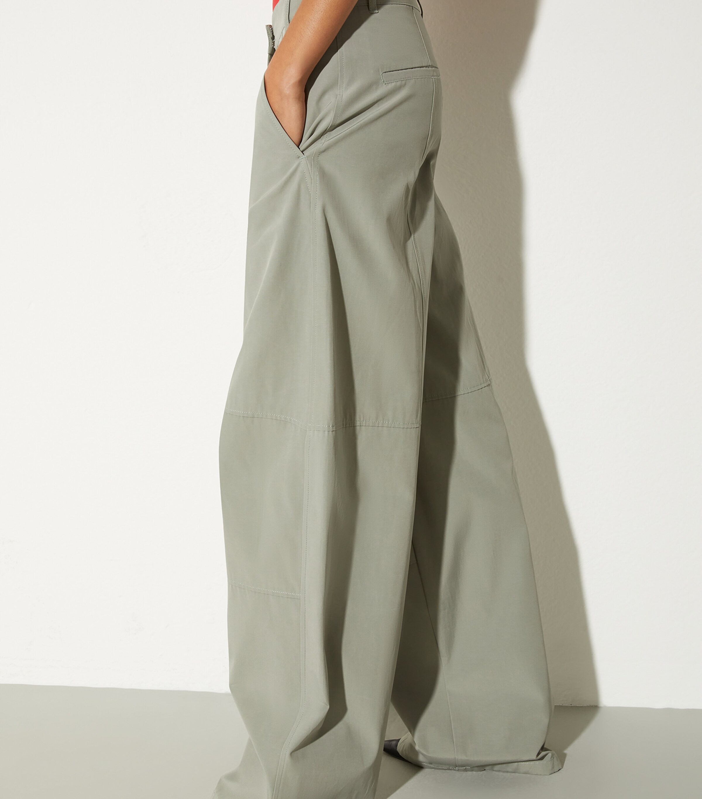 MAX&Co. Womens Relaxed Trousers Sage Image 5