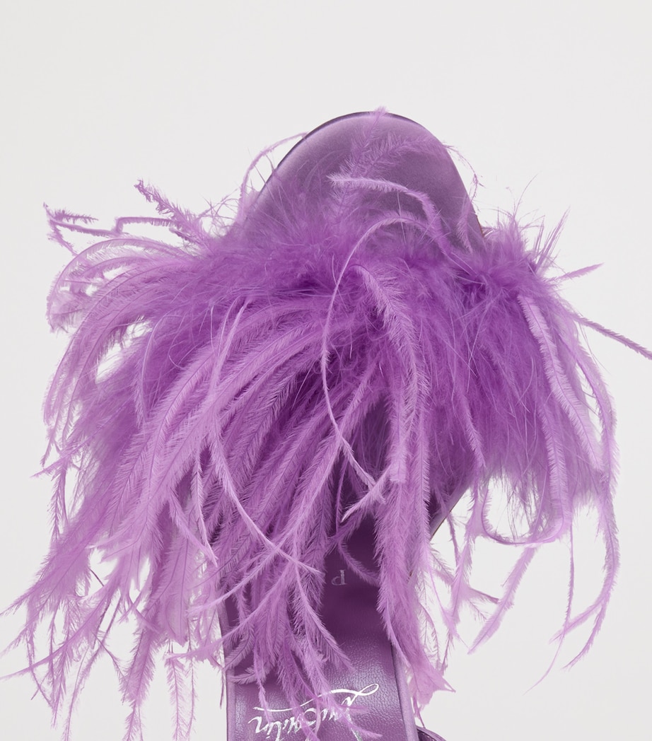 Miss Z Poupi Silk Heeled Sandals 100 L475 Image 5