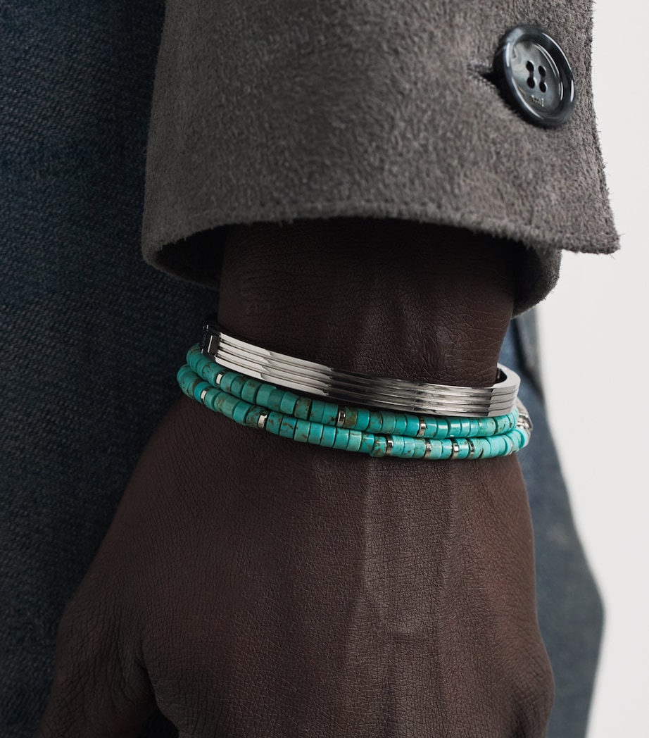 Nialaya Jewelry Heishi Wrap Bracelet Image 2