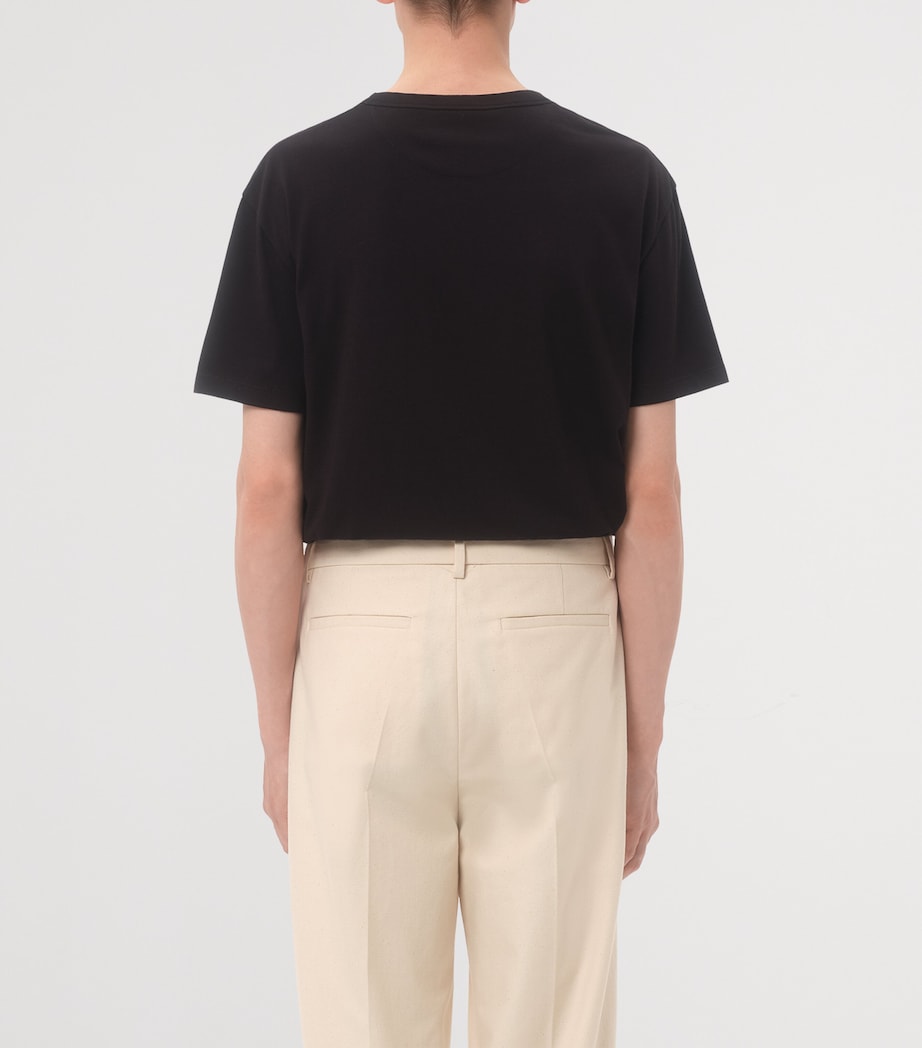 Cotton Monogram T-Shirt 0NO Image 4