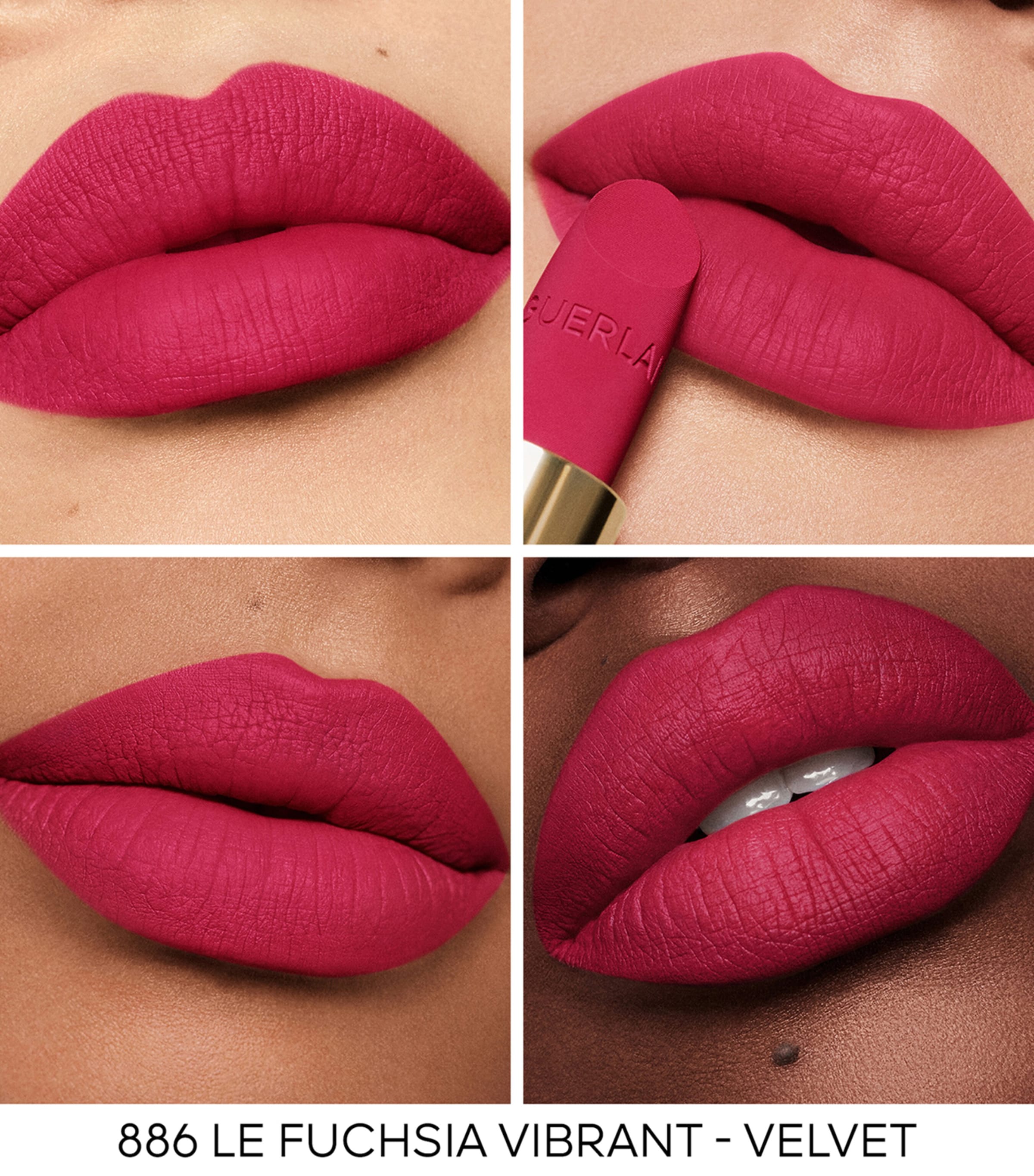 Rouge G Ultra-Care Matte Lipstick - Refill 886 FUCHSIA VIBRANT Image 3