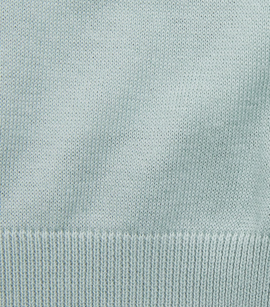Stefano Ricci Kids Cotton Polo Shirt (4-16 Years) C. Green Image 3
