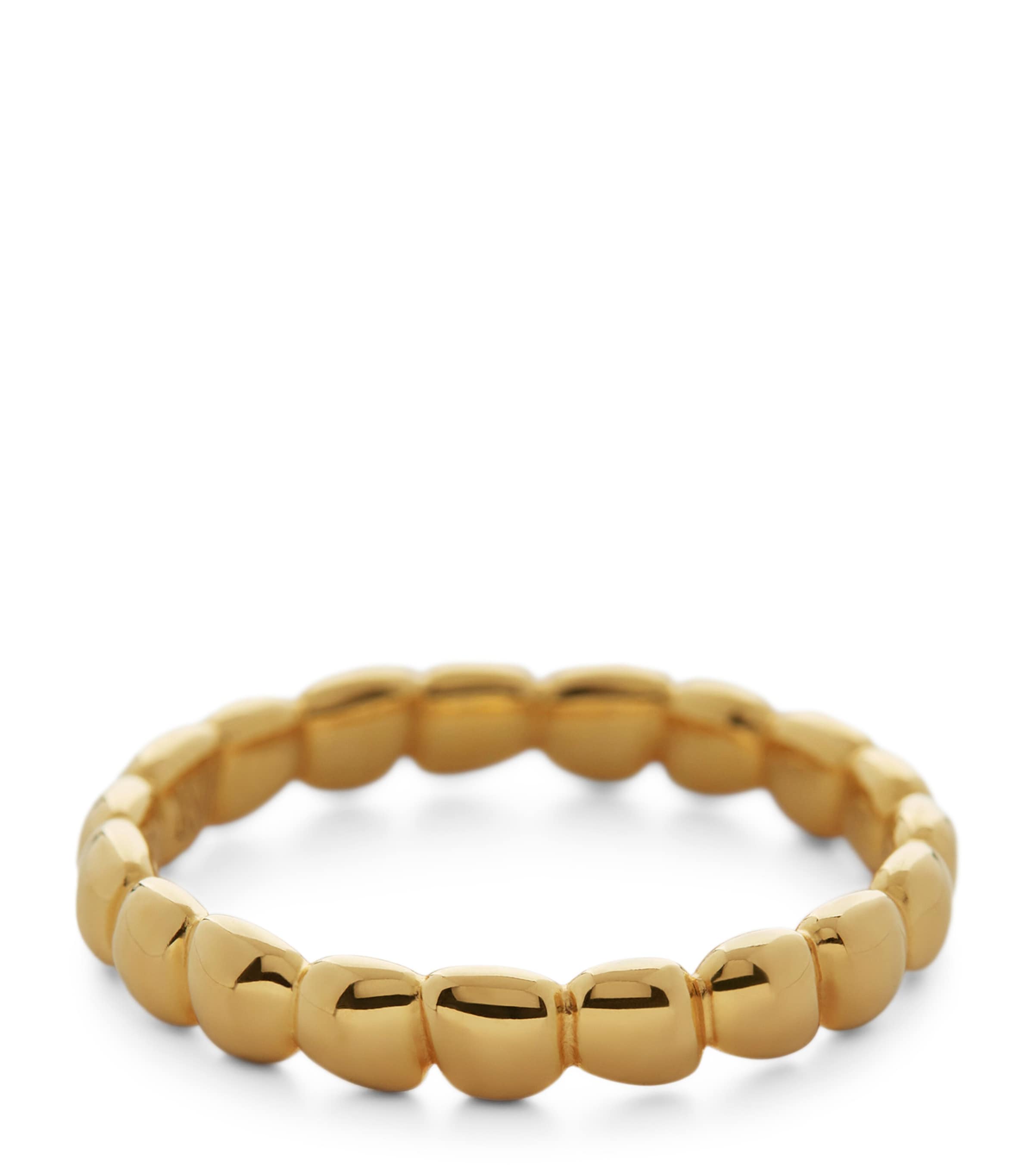 Monica Vinader Gold Vermeil Nura Teardrop Ring Gold Vermeil Image 1