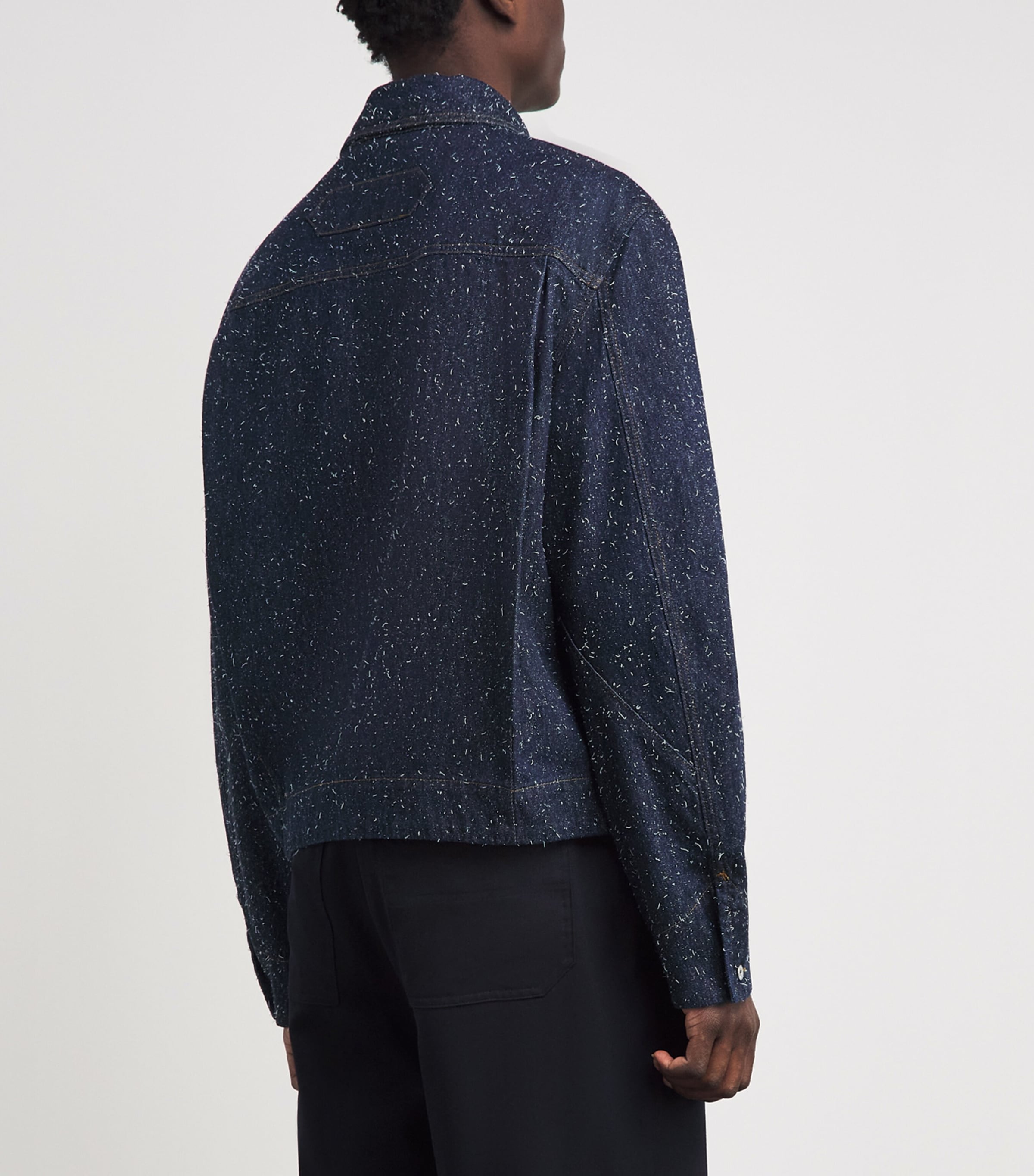 Jacquemus Mens Mirada Denim Jacket Navy Image 5