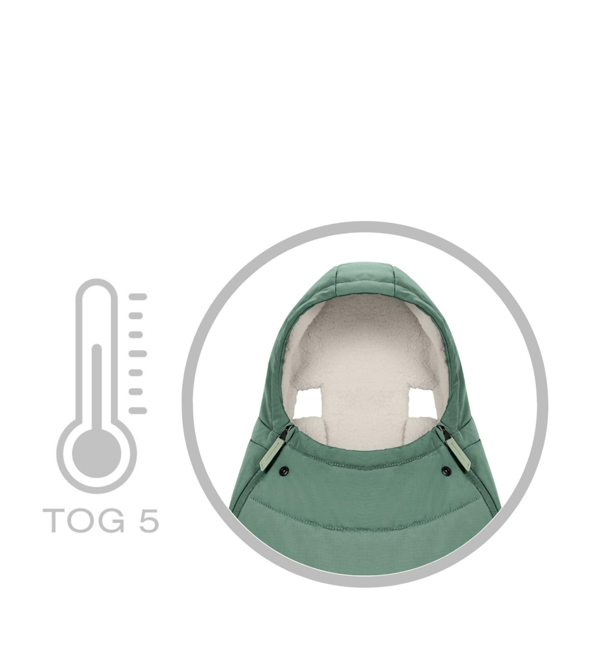 Platinum Footmuff LEAF GREEN Image 2