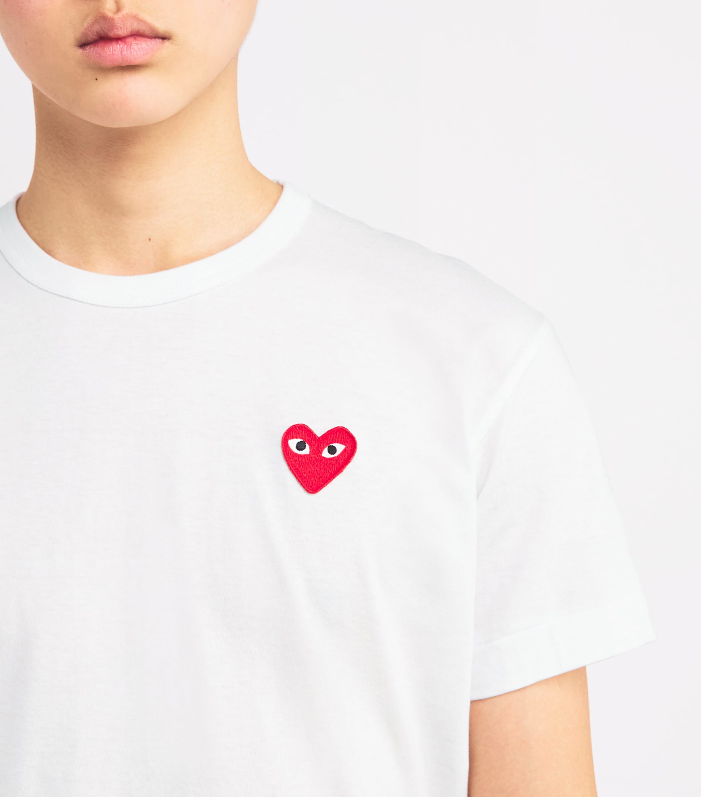 Heart Logo T-Shirt WHITE Image 6