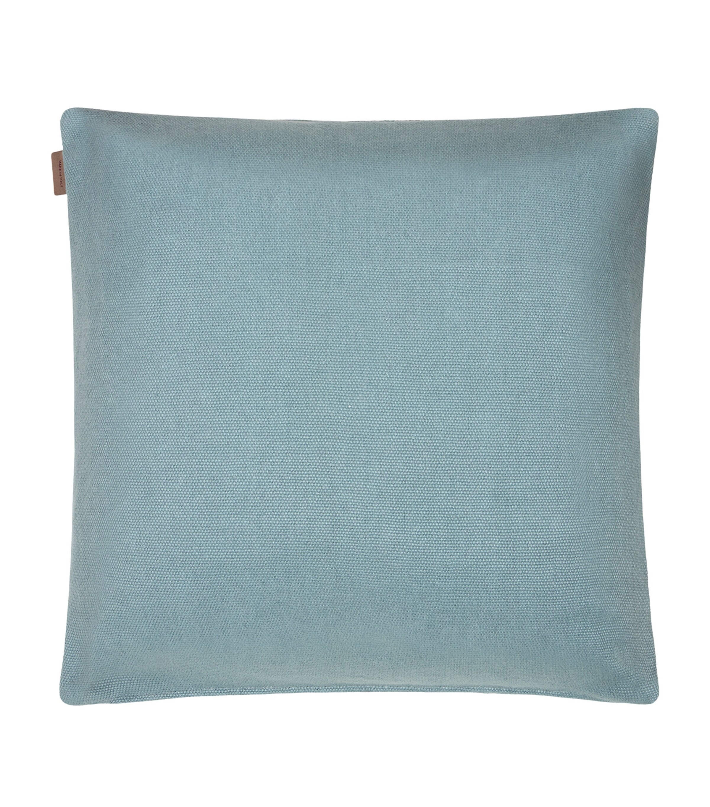 Etro Linen Pegaso Embroidered Cushion (45cm x 45cm) Blu/gry Image 3