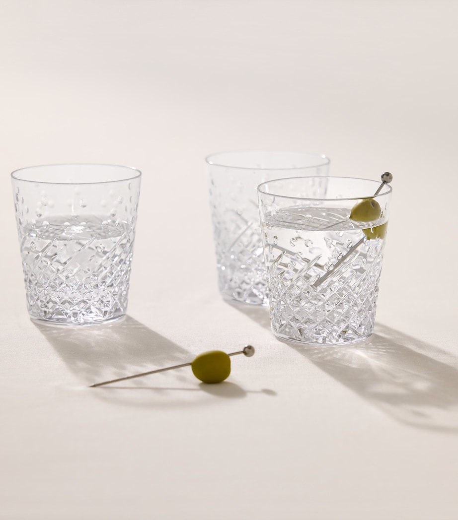 Set of 2 Crystal Celebrations Tumblers (340ml) CLEAR Image 2