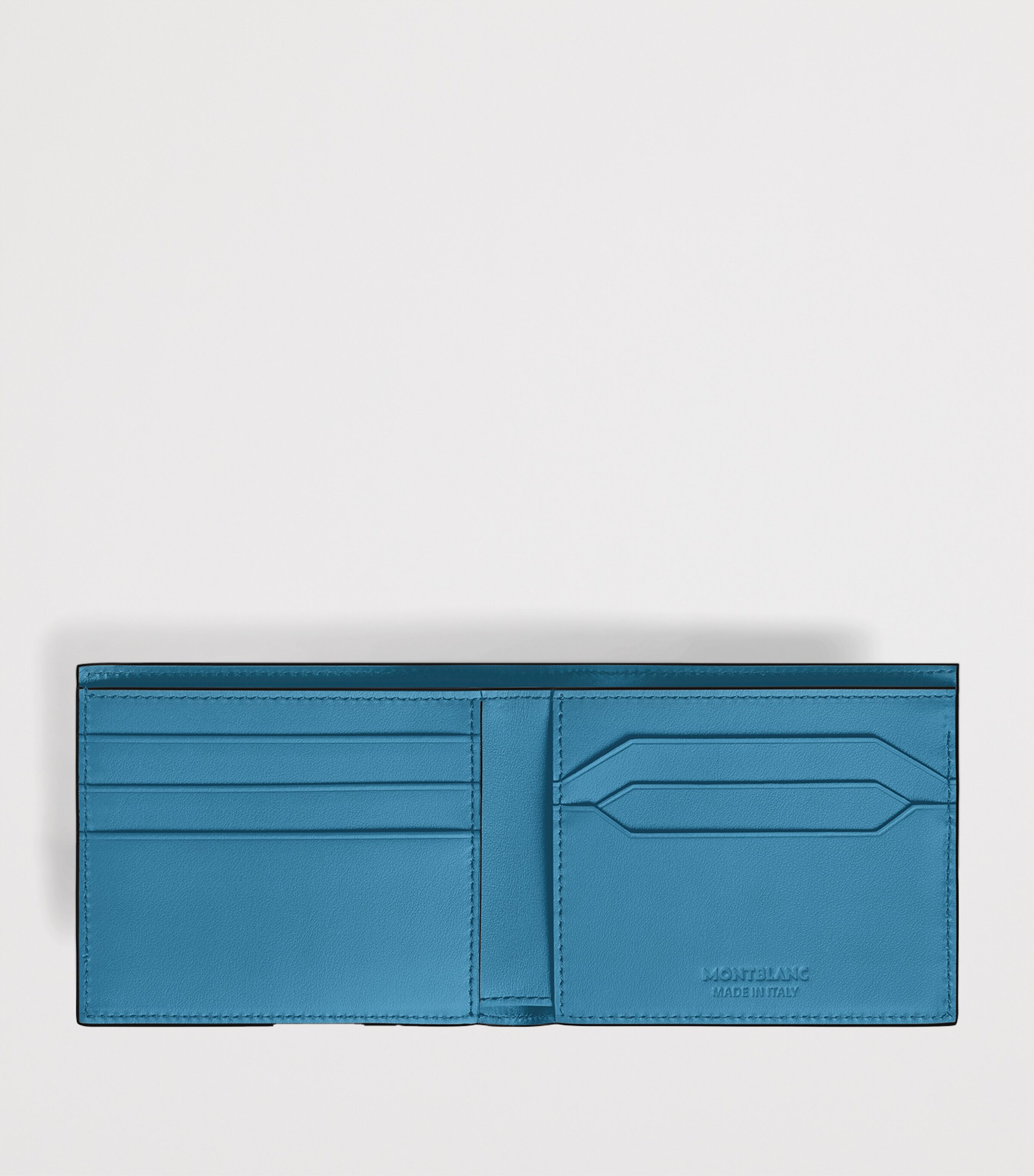 Leather Meisterstück Wallet SMOKEY BLUE Image 4