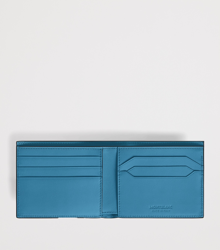 Leather Meisterstück Wallet SMOKEY BLUE Image 4