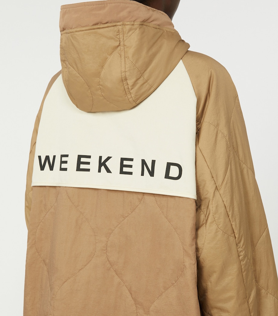 Reversible Hooded Coat BEIGE Image 6