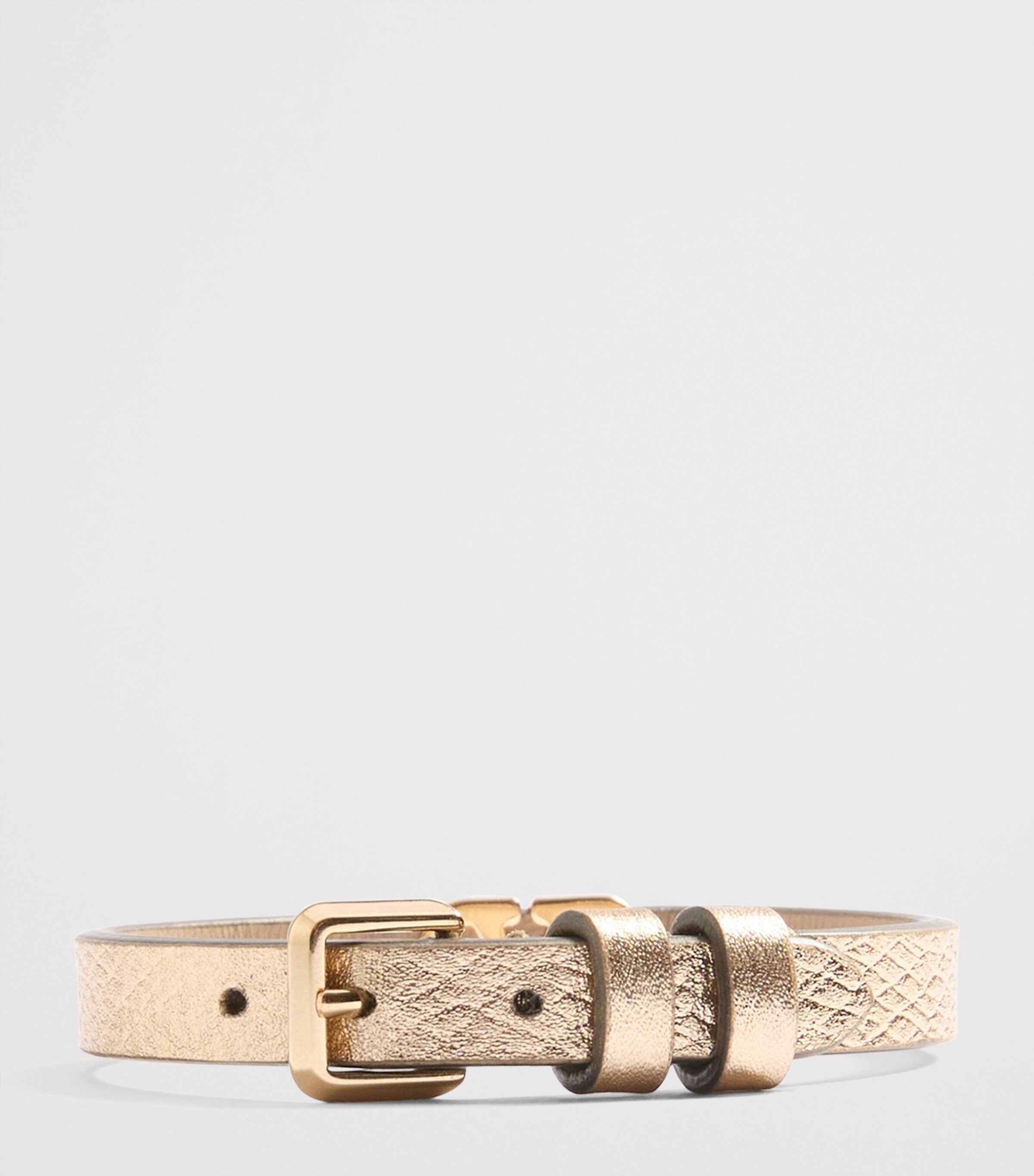 Valentino Garavani Leather VLogo Signature Bracelet Image 4