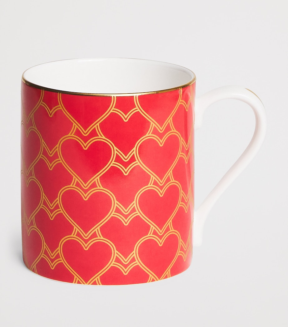 Hearts Trellis Mug MULTI Image 2