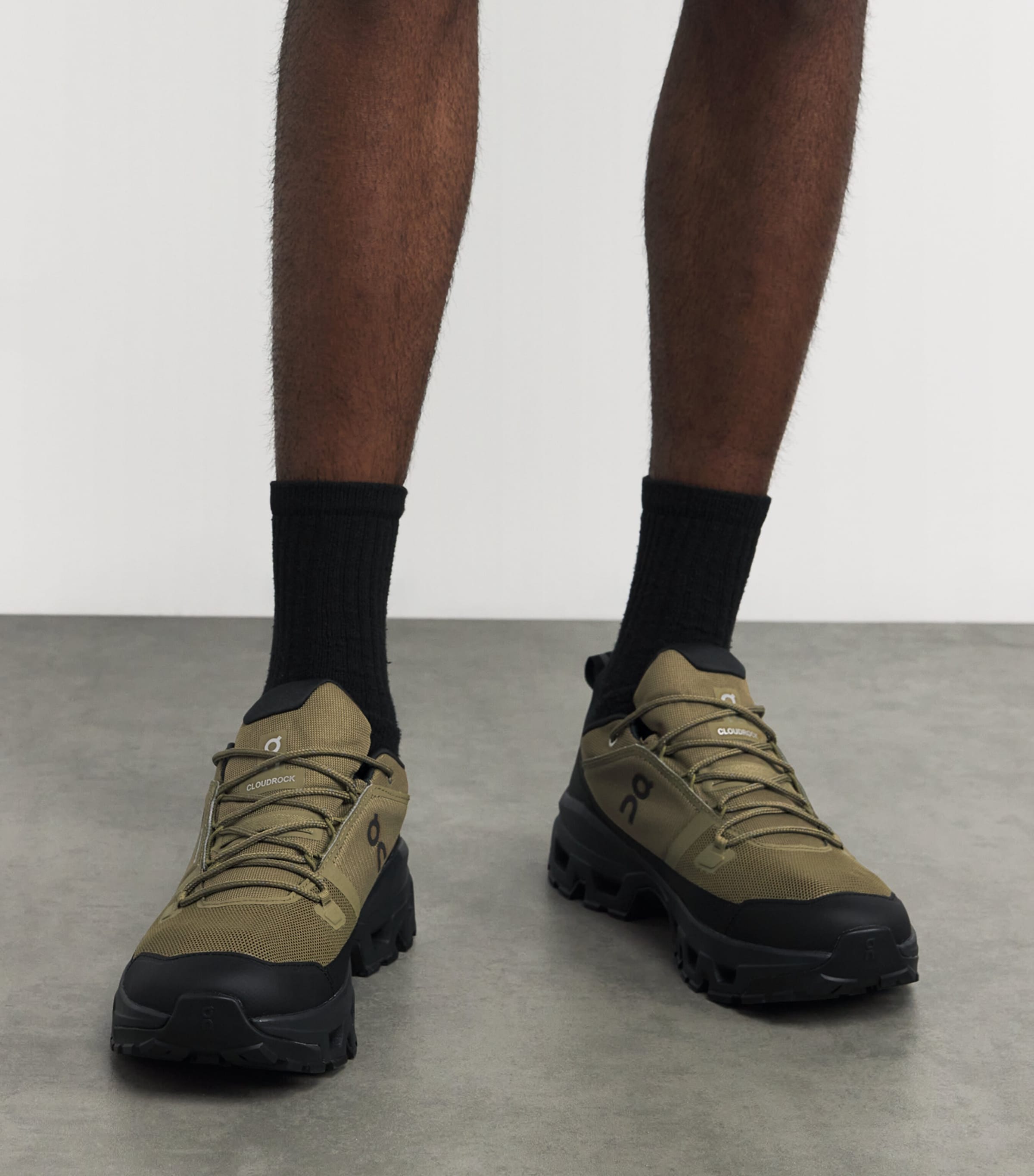 Cloudrock Waterproof Hiking Trainers HUNTER | BLACK Image 2