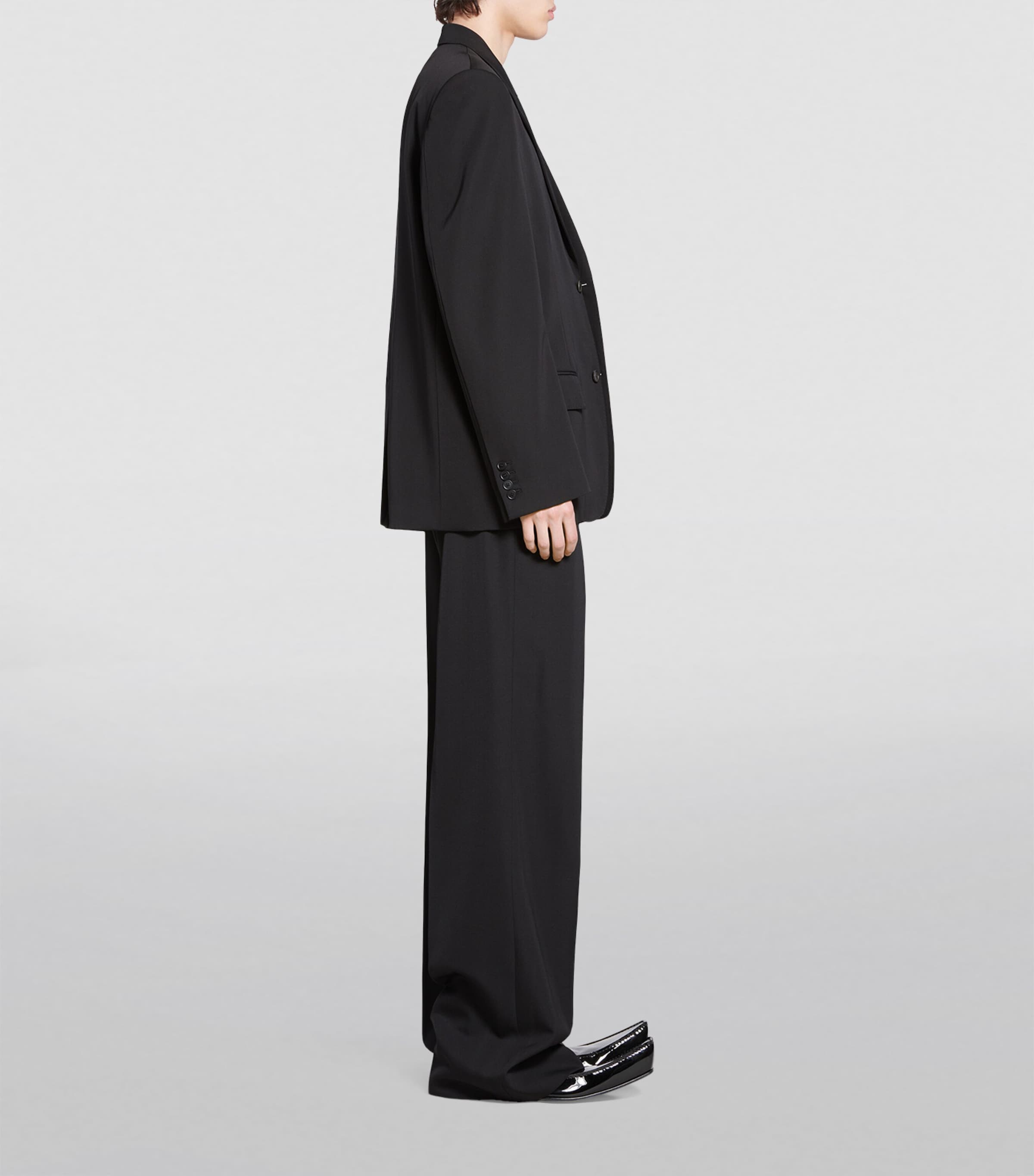 Wool Single-Breasted Blazer 1000 Image 3