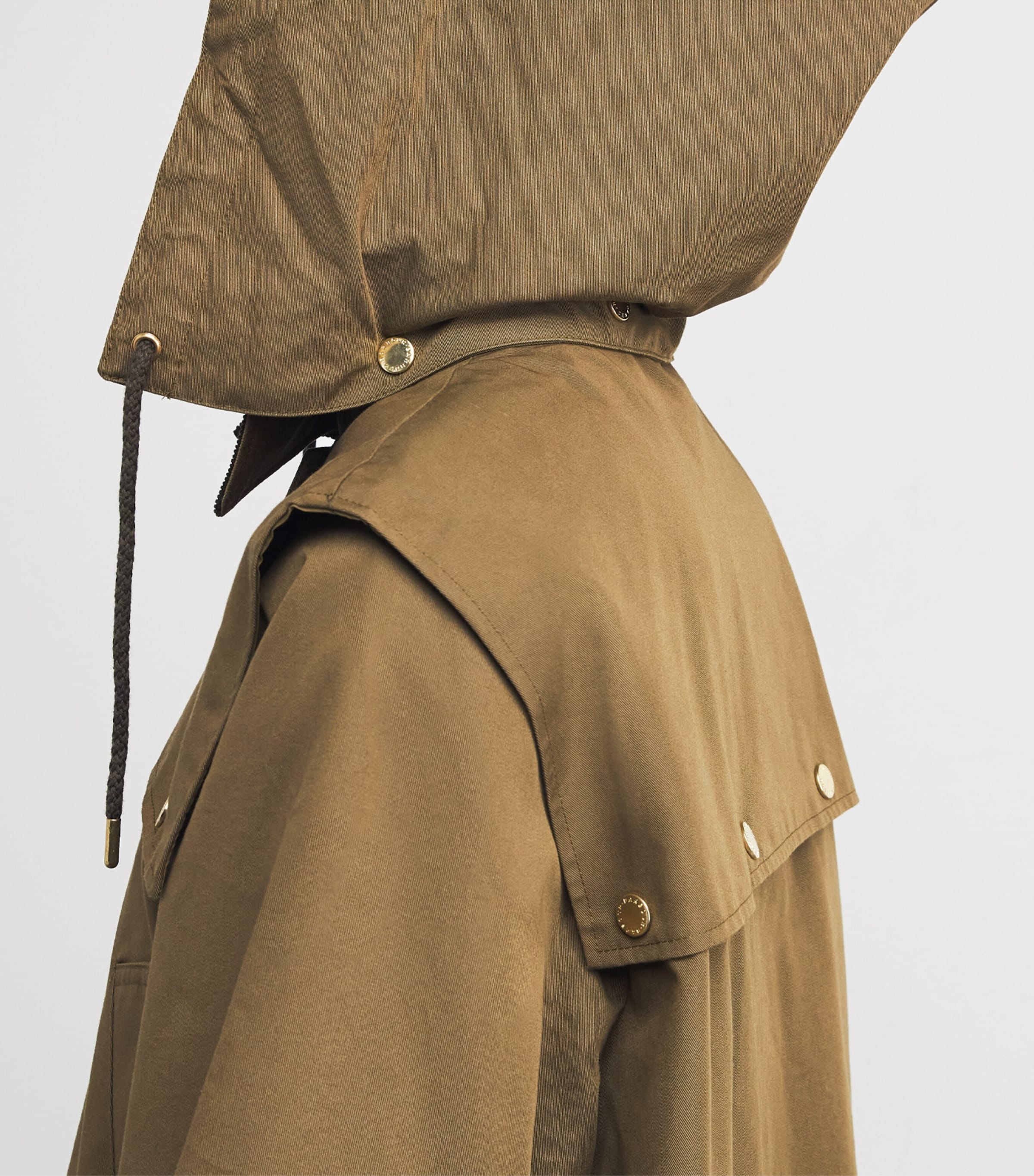 Bilsdale Showerproof Jacket GOLDEN OLVE/ANC TRTN Image 6