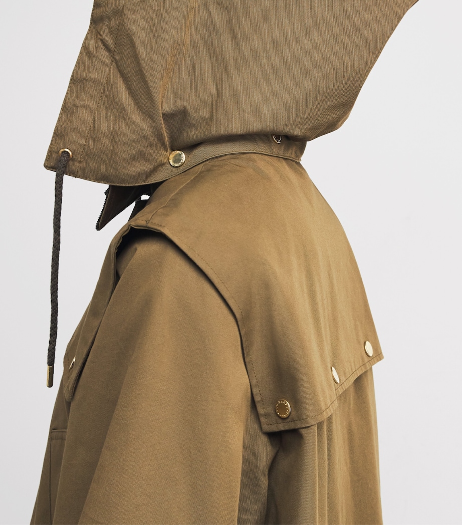 Bilsdale Showerproof Jacket GOLDEN OLVE/ANC TRTN Image 6