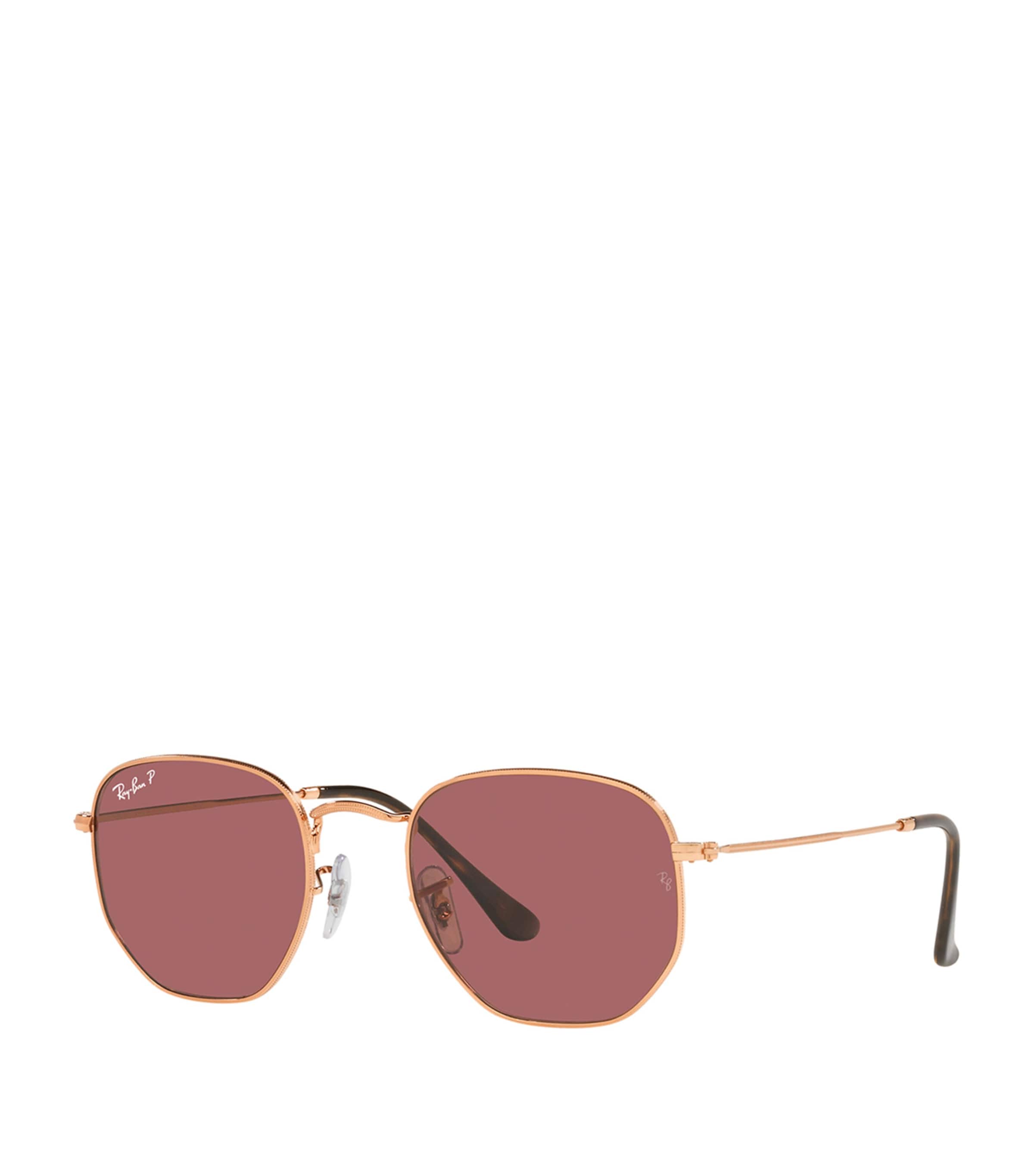 Ray-Ban RB3548N Hexagonal Flat Lenses Irregular Sunglasses Image 6