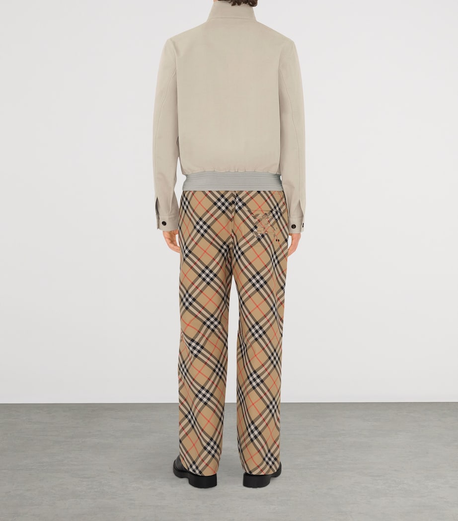 Twill Check Trousers SAND IP CHECK Image 4